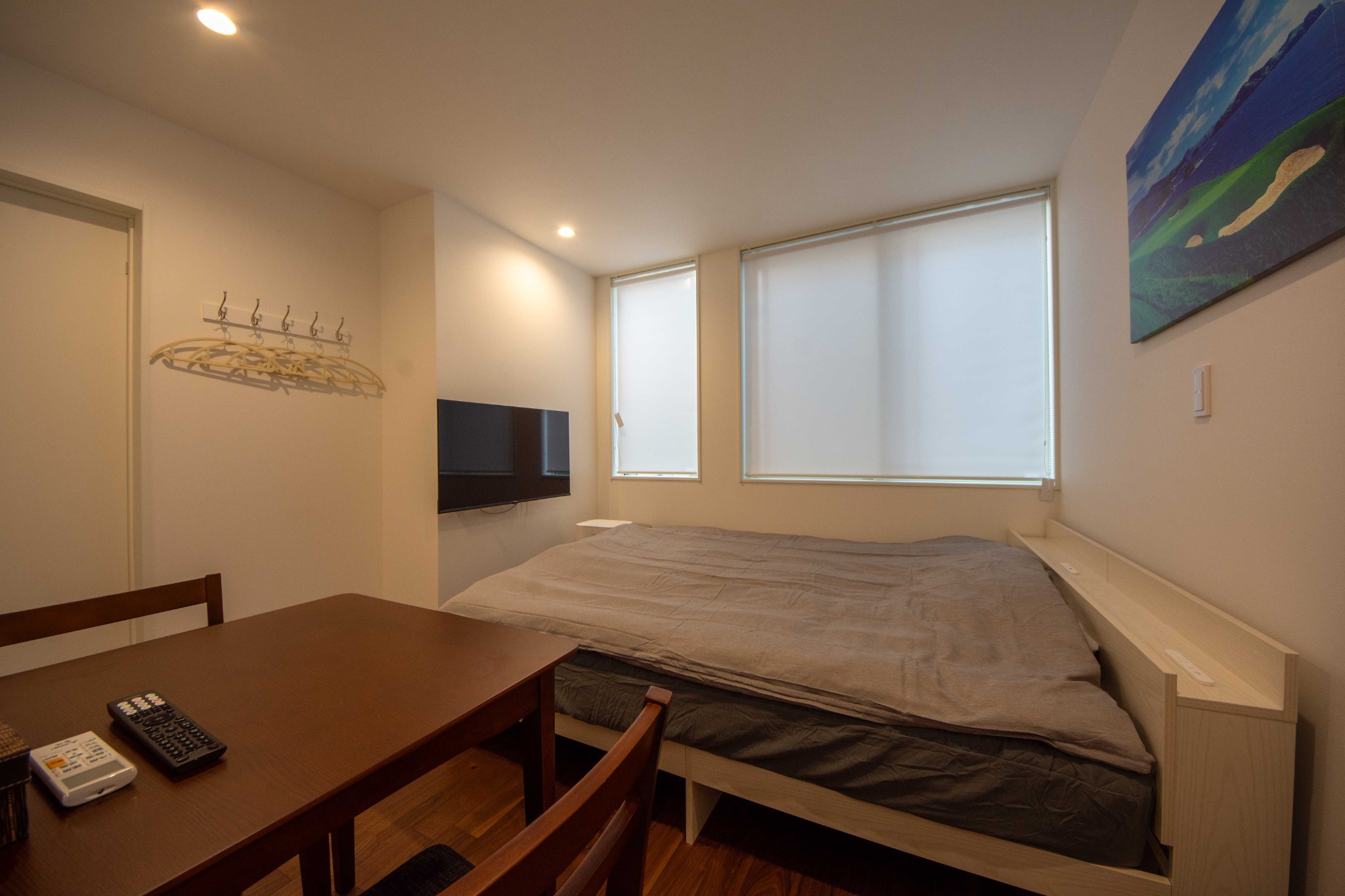 個室5部屋,7名で最適滞在!最大12名様宿泊可能|ゴルフ旅を格上贅沢空間|シミュレーター&サウナ付き
