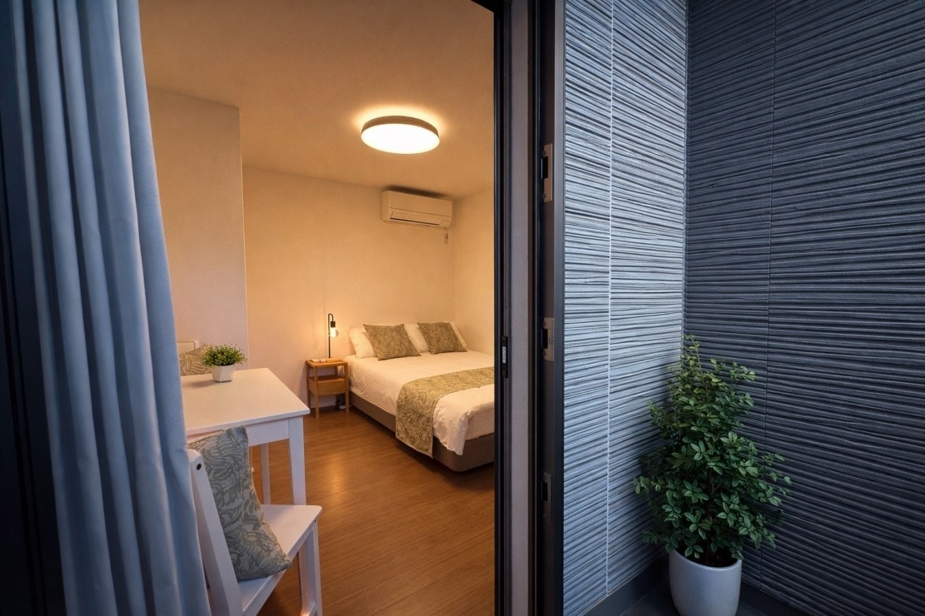 池袋・新宿・渋谷好アクセス|駒込駅徒歩7分|38m2 家族向けアパート|5名まで|203