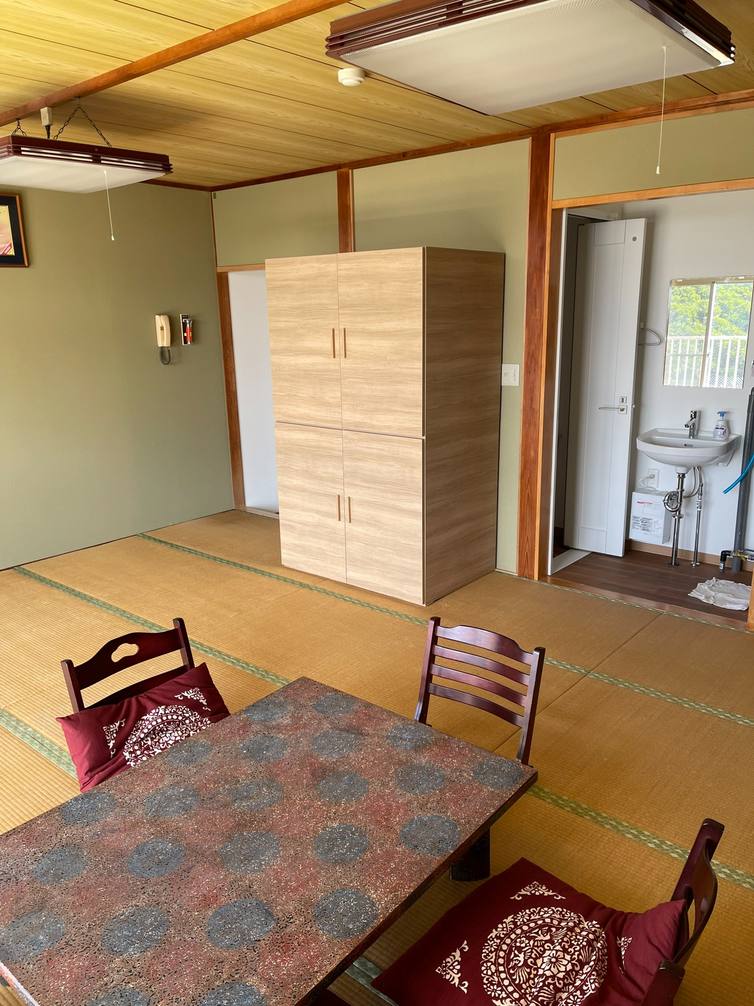 16畳(26m2)畳み大部屋和室、室内シャワー付き!バルコニーシービュー眺め最高!