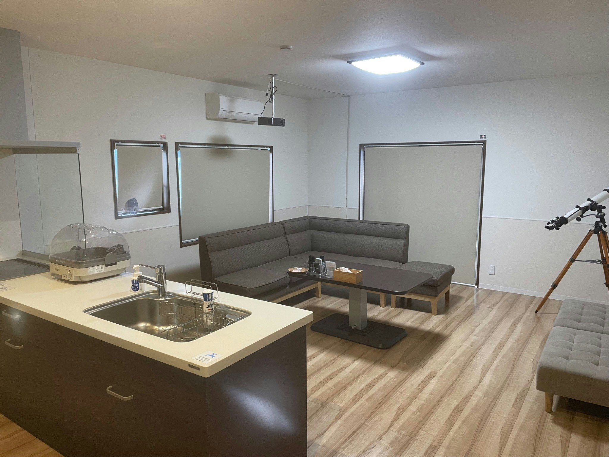 角島ど真ん中!海へ1分の貸切別荘。広いお庭でBBQ&オーシャンビューテラス