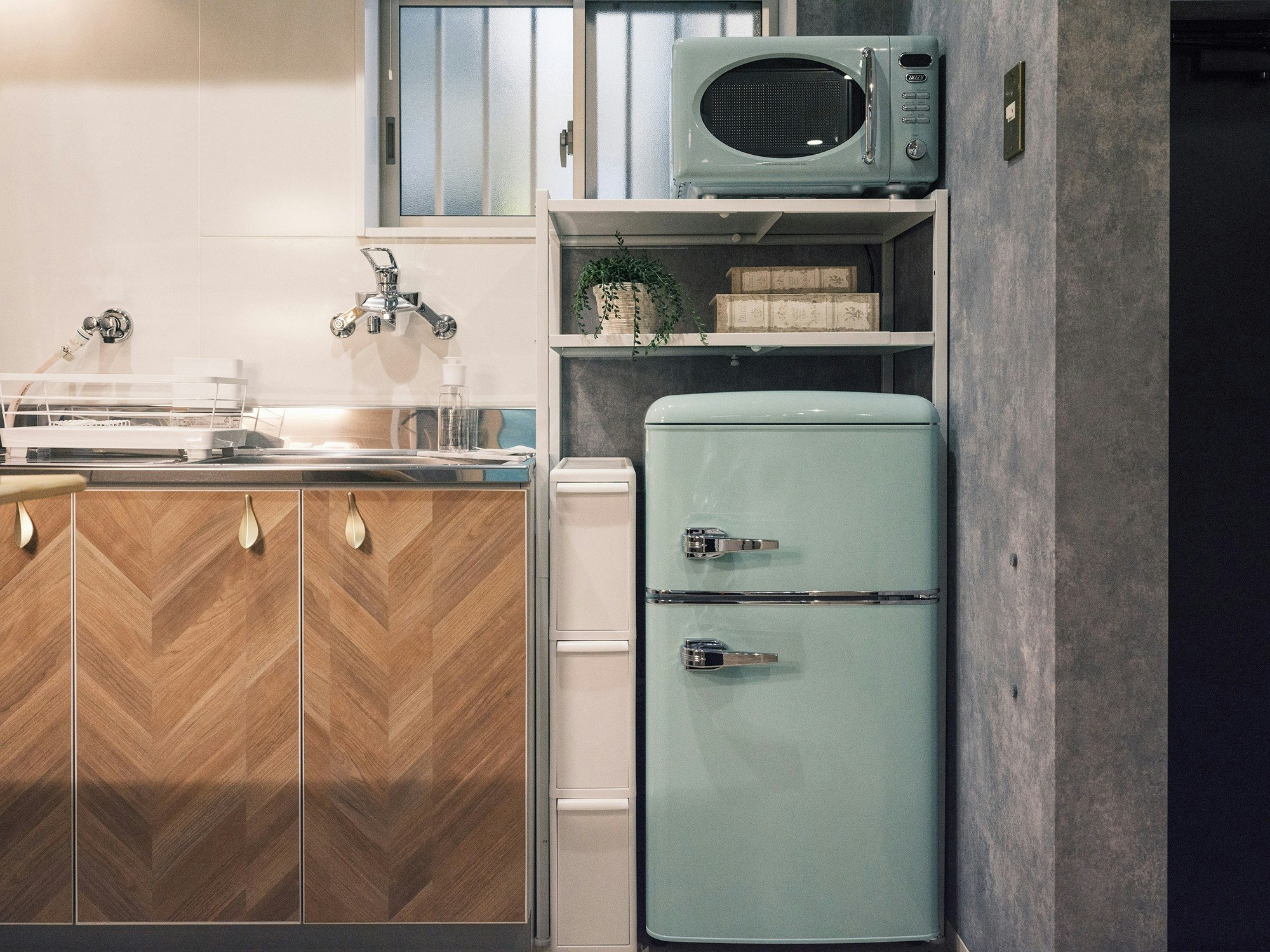 101号室|なんばまで徒歩14分|黒門市場まで徒歩3分|日本橋駅まで徒歩6分|京都奈良へ日帰りOK