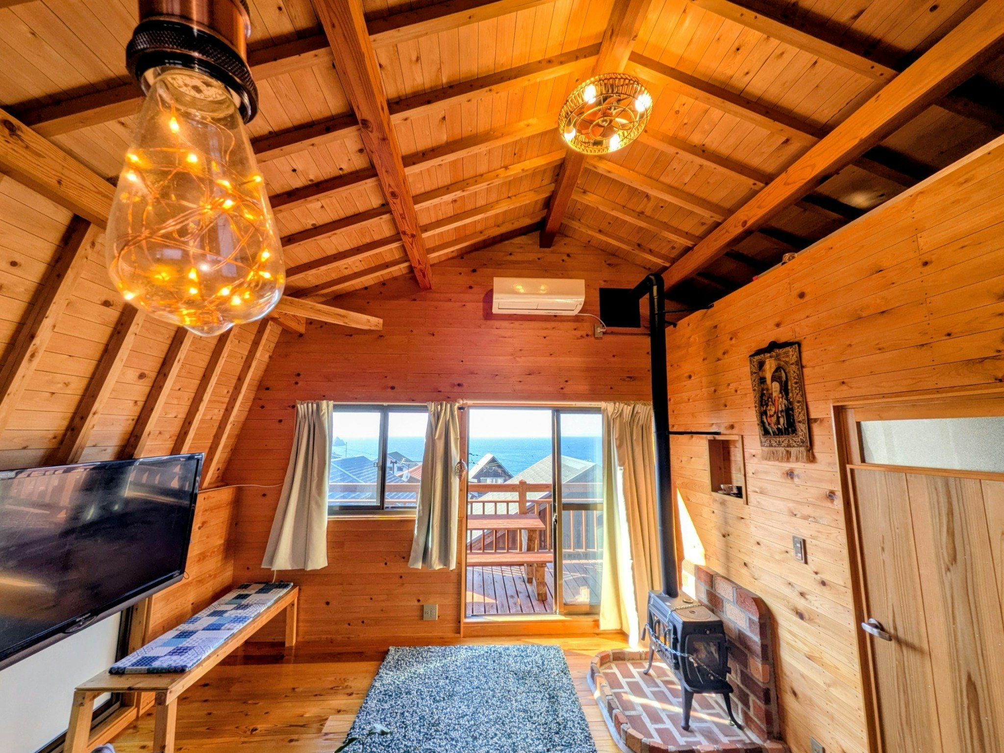 ログハウス一棟貸し