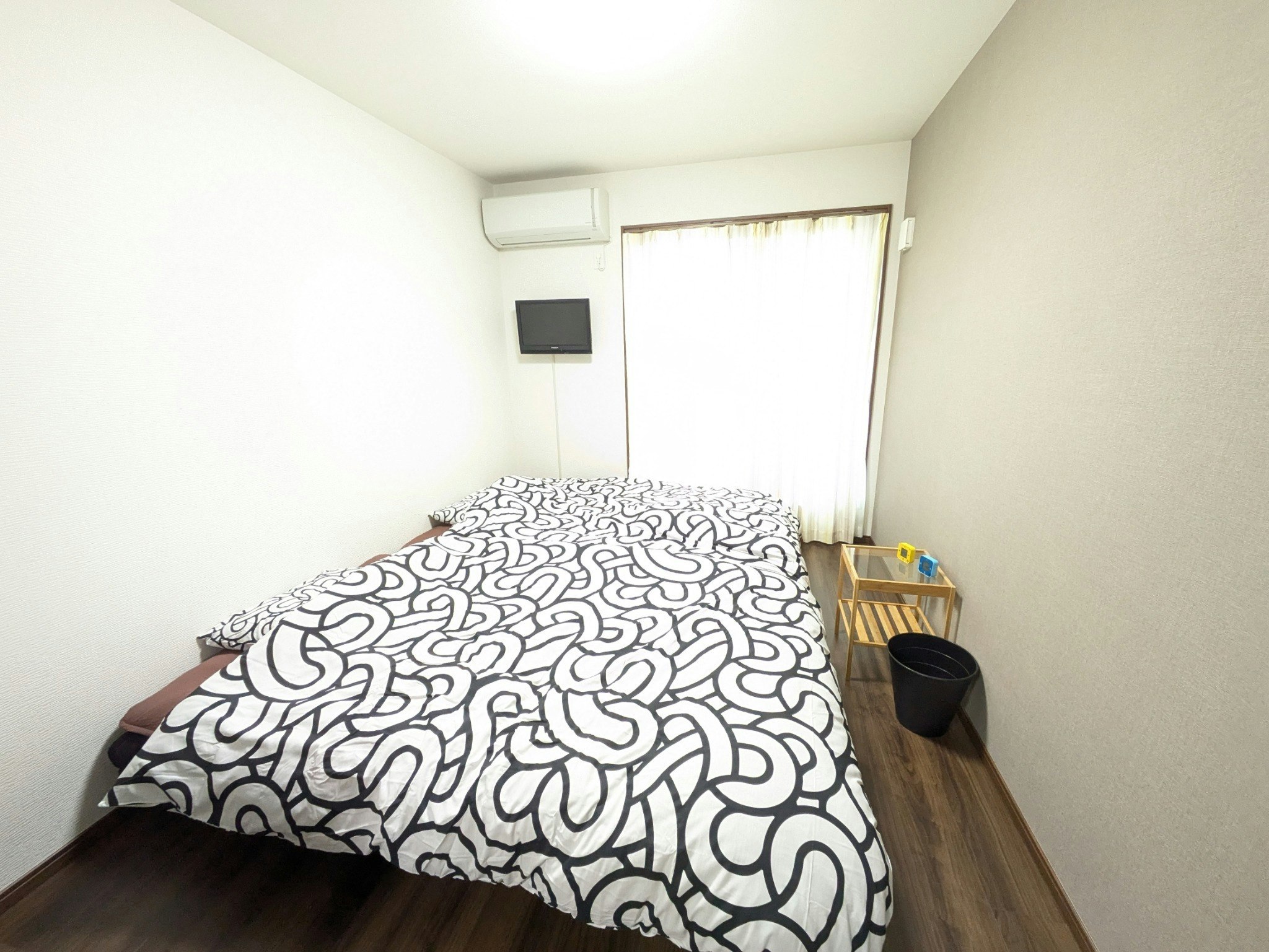 Familyタイプのお部屋。難波近く。中心部なのに静かな住宅街です。