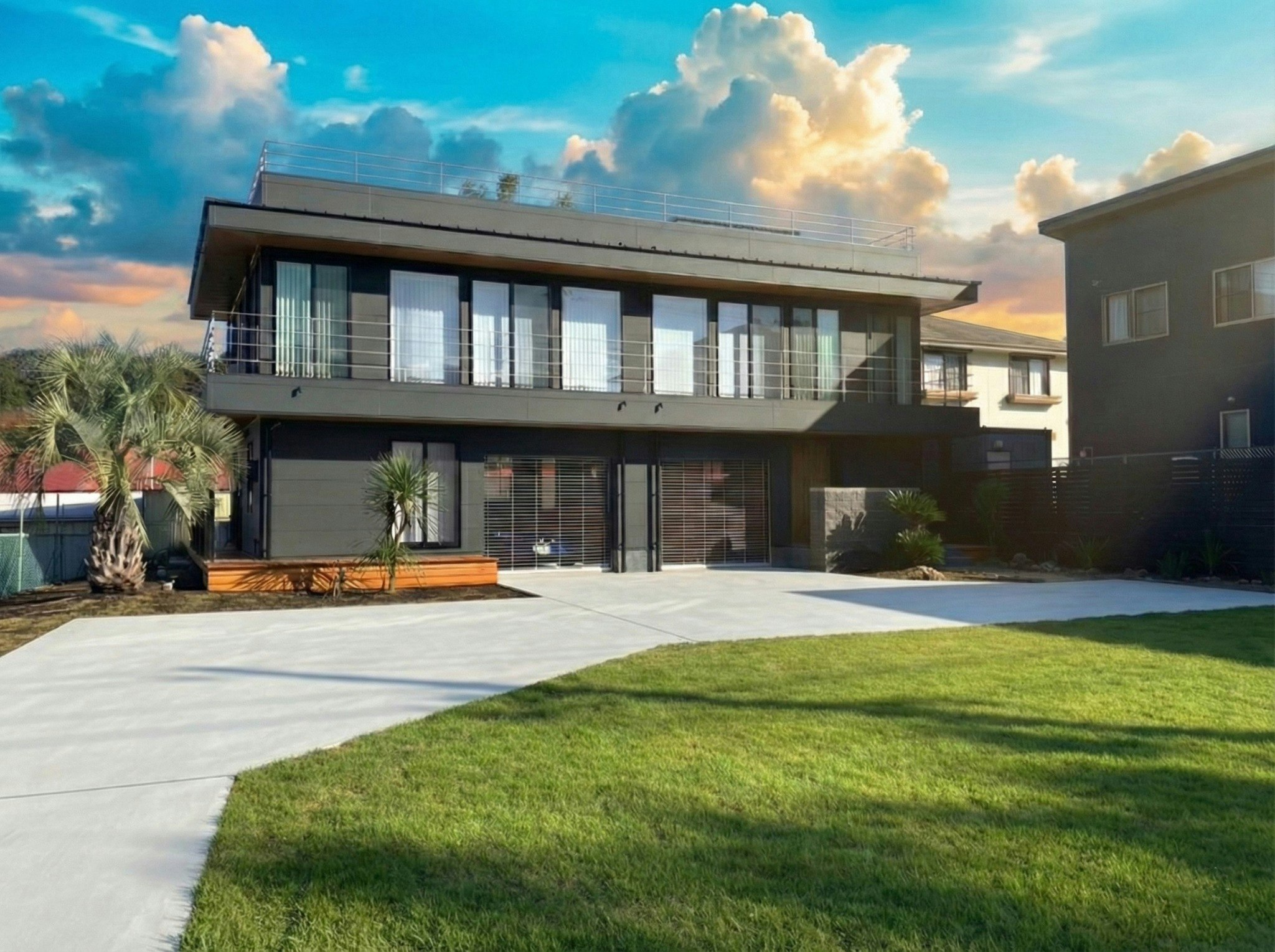 【大人の休日/完全プライベート】 サウナ・BBQ設備完備のガレージ・ハウス