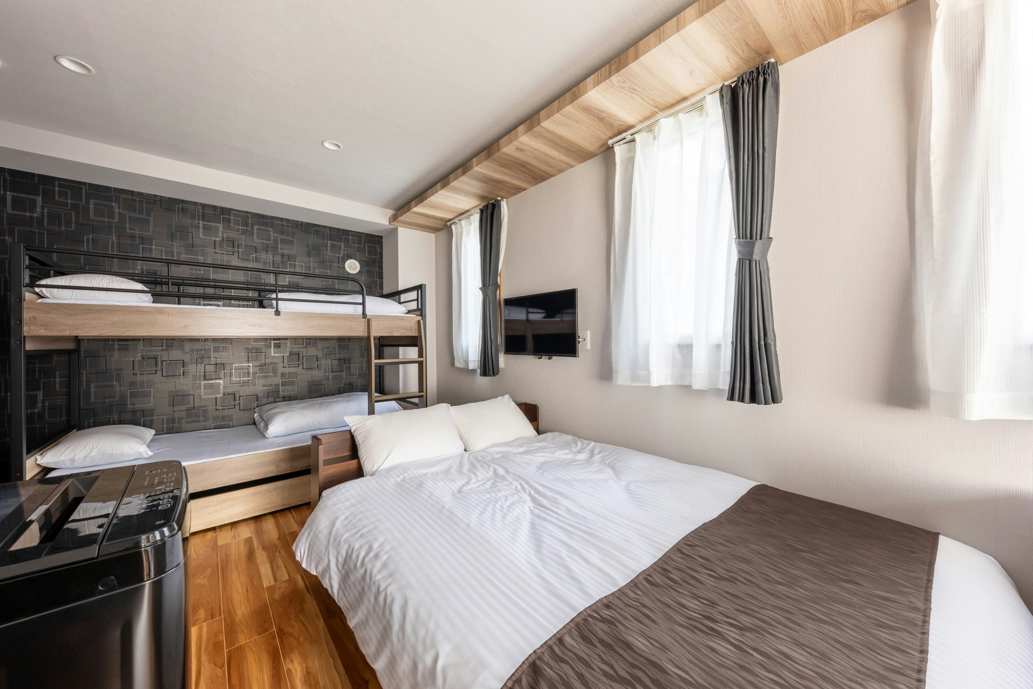 FLEX CELLA TSUKISAMU C 最大6名 1LDK 地下鉄駅まで3分 駐車場付