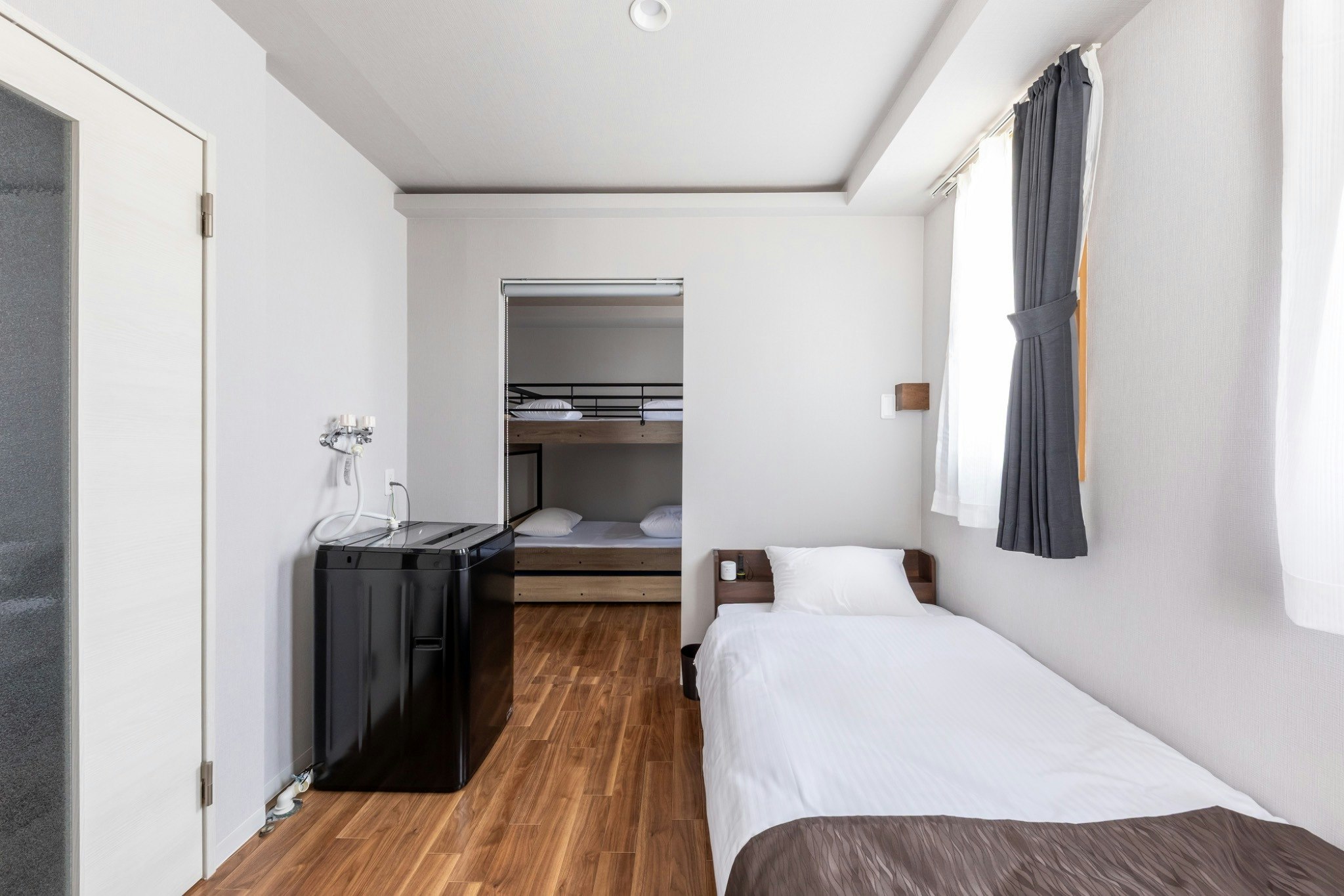 FLEX CELLA TSUKISAMU D 最大5名 1LDK 地下鉄まで徒歩3分 駐車場付