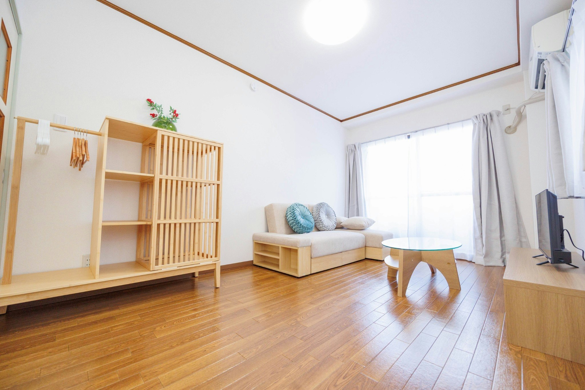 45m2広々!ファミリー向けの開放感あふれる快適空間