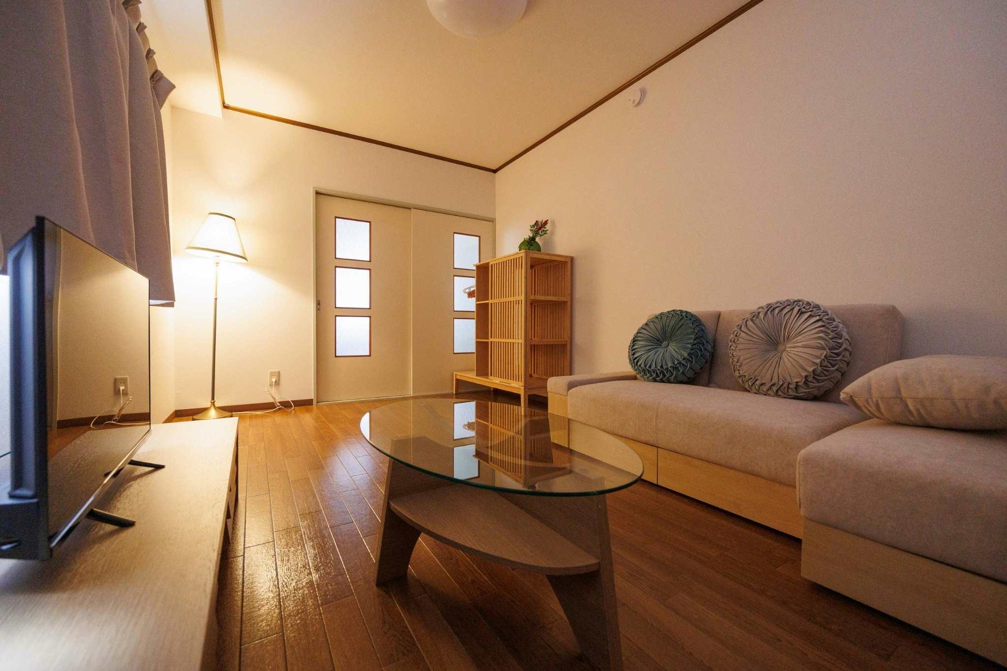 45m2広々!ファミリー向けの開放感あふれる快適空間