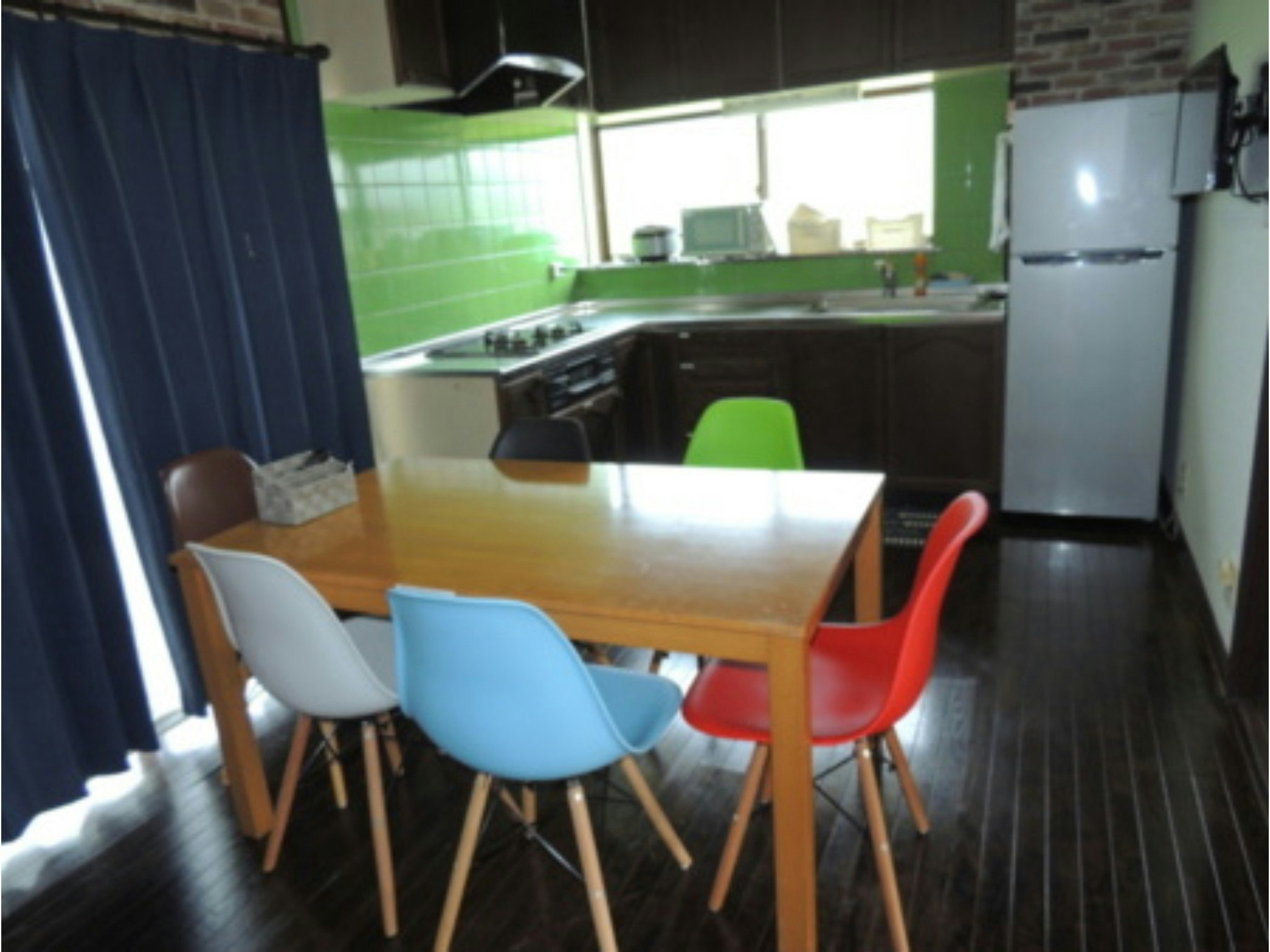 素泊まり/一棟貸し/6畳×2の和室/BBQ利用可