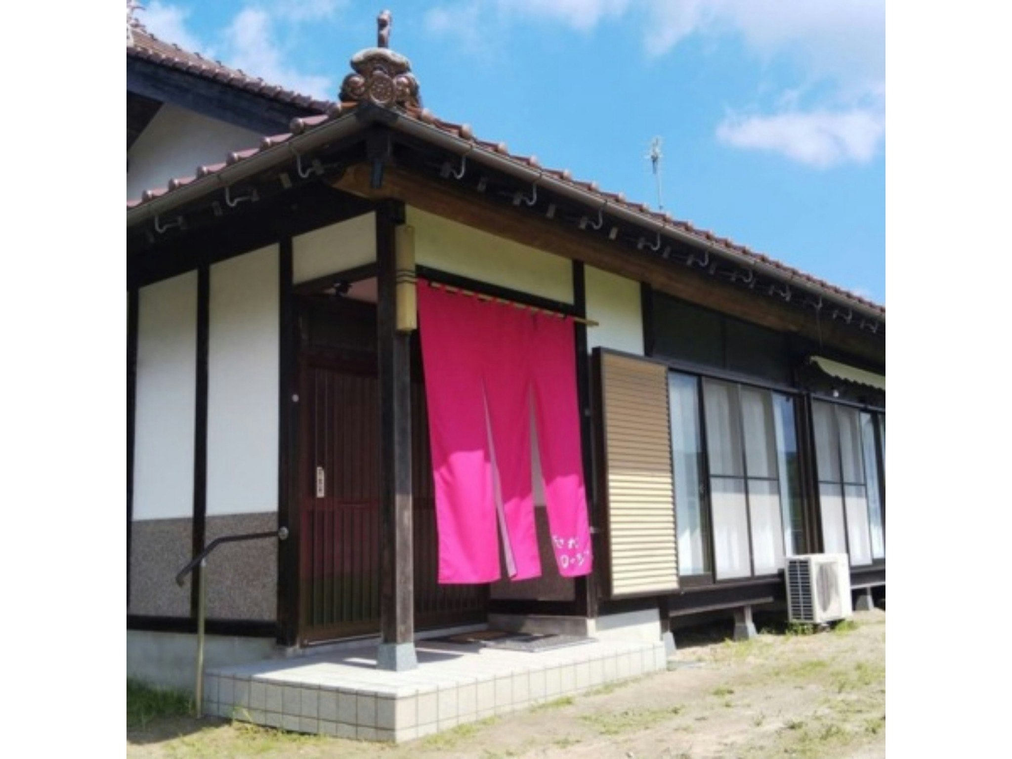 素泊まり/一棟貸し/6畳×2の和室/BBQ利用可