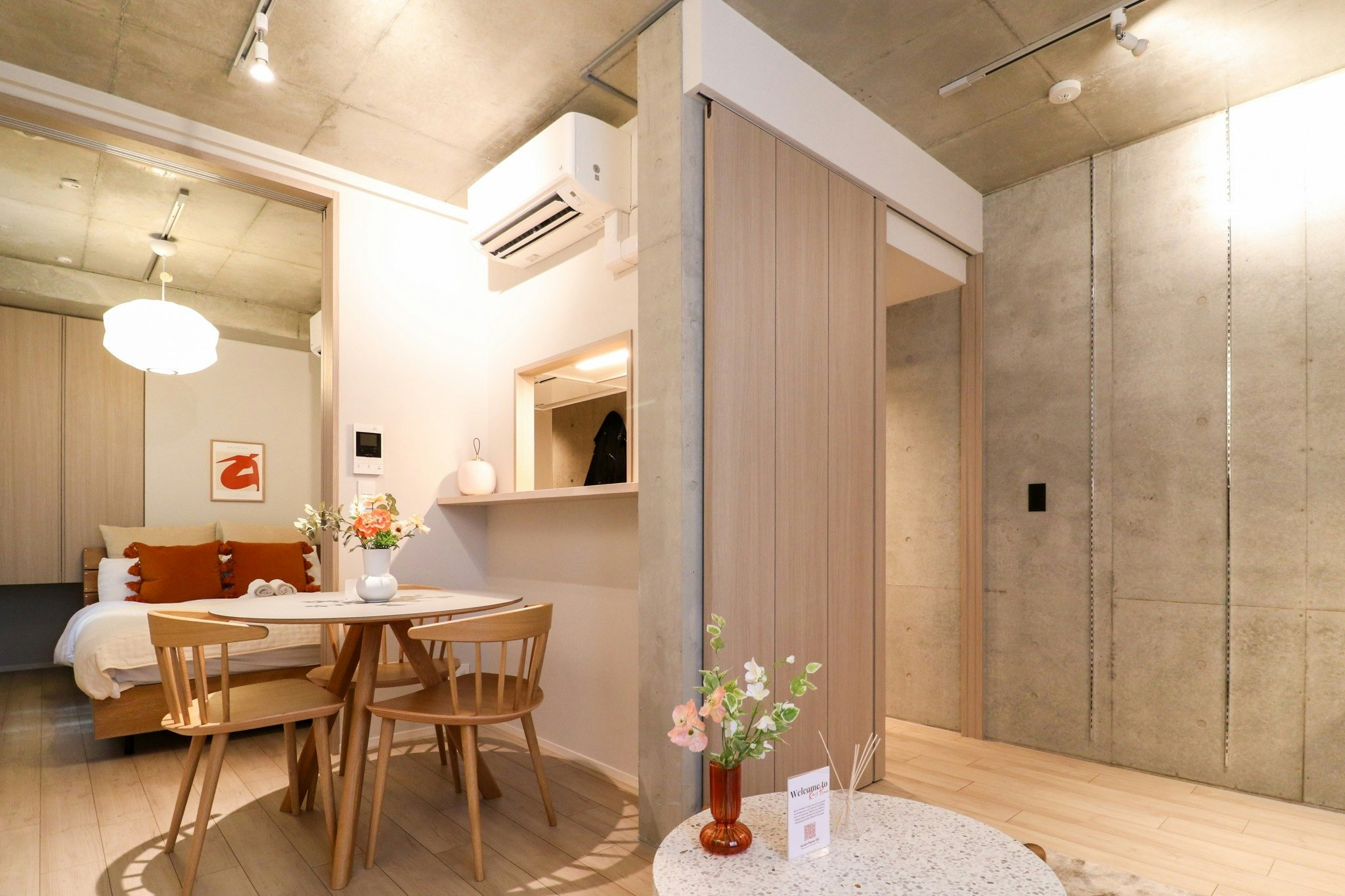 スタイリッシュな1LDK|個性的な間取り|東京タワー近く| 203号室