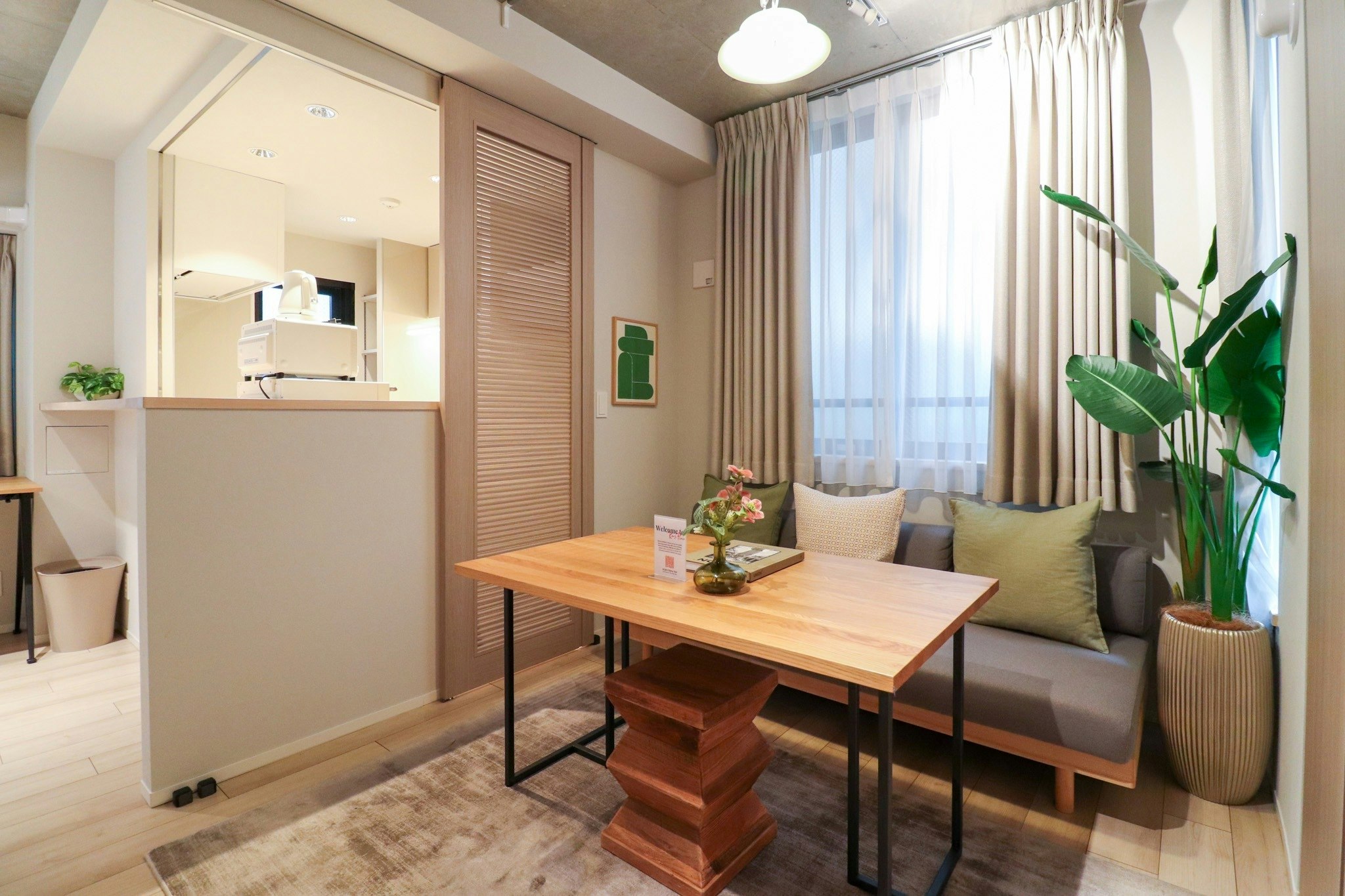 モダンな1LDK|静かでプライベートな東京ステイ| 301号室