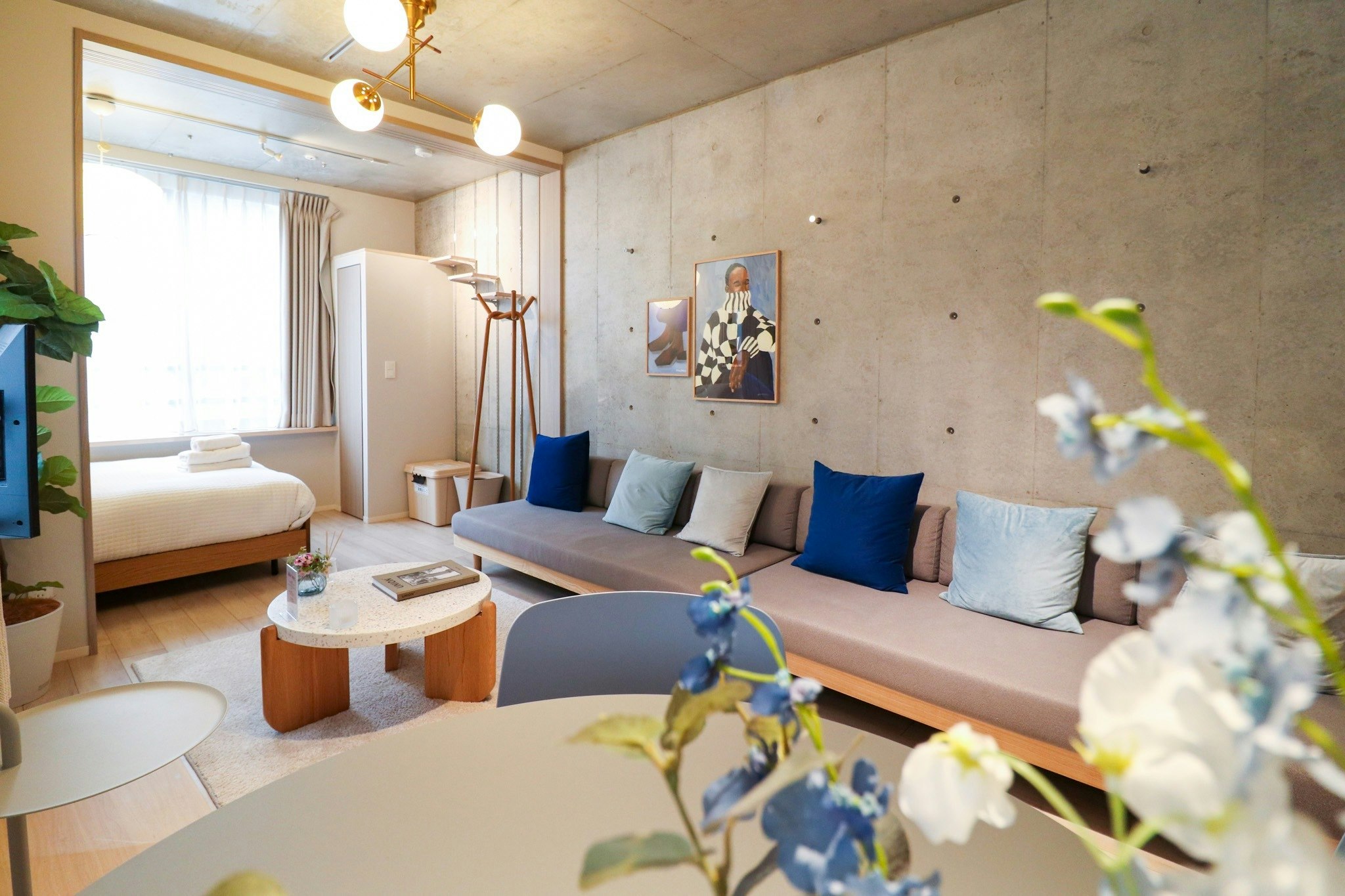 コンテンポラリーな1ベッドルーム|東京タワー&六本木近く| 302号室