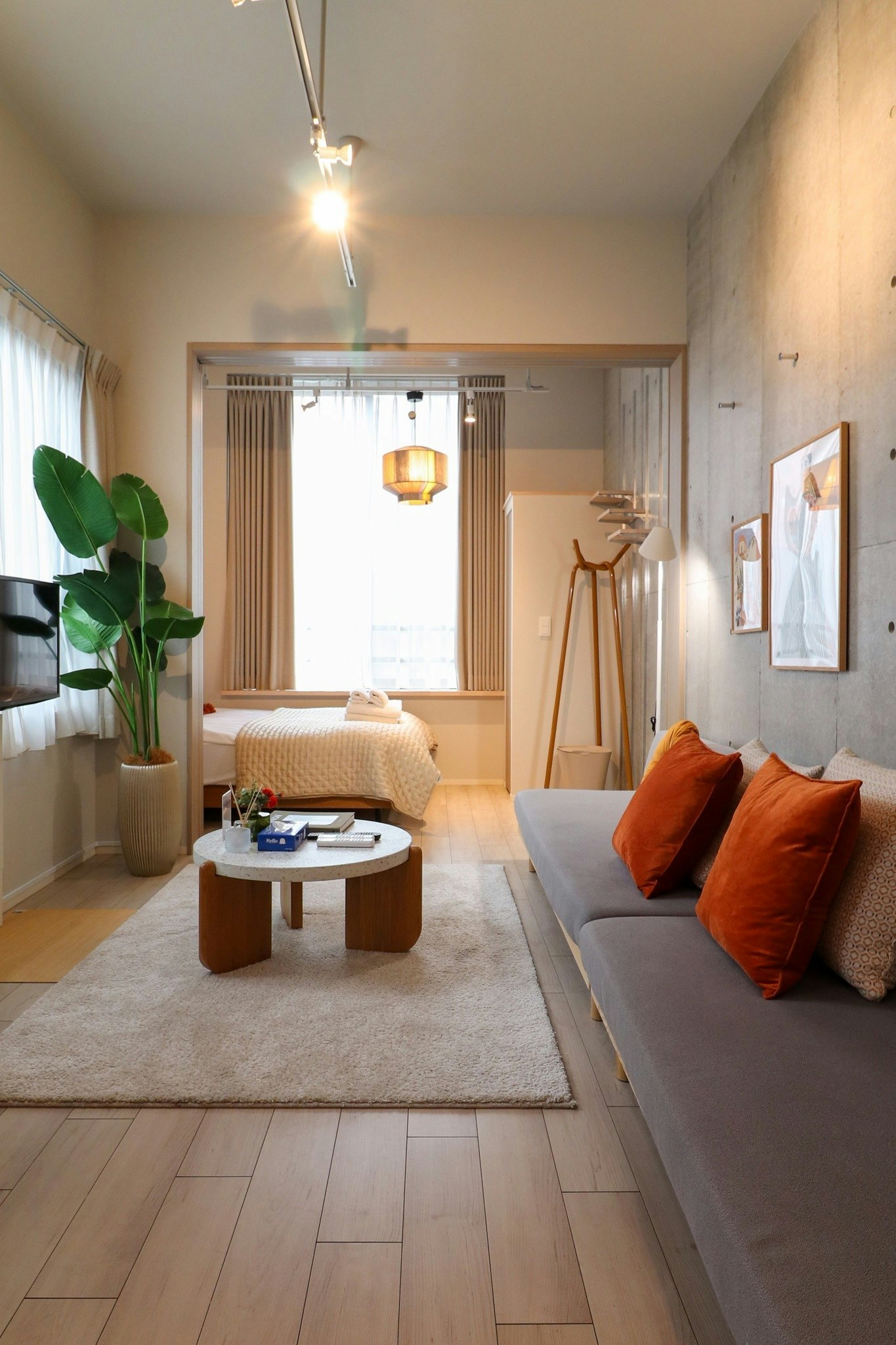 天井が高い最上階の1ベッドルーム|東京タワー近く| 502号室