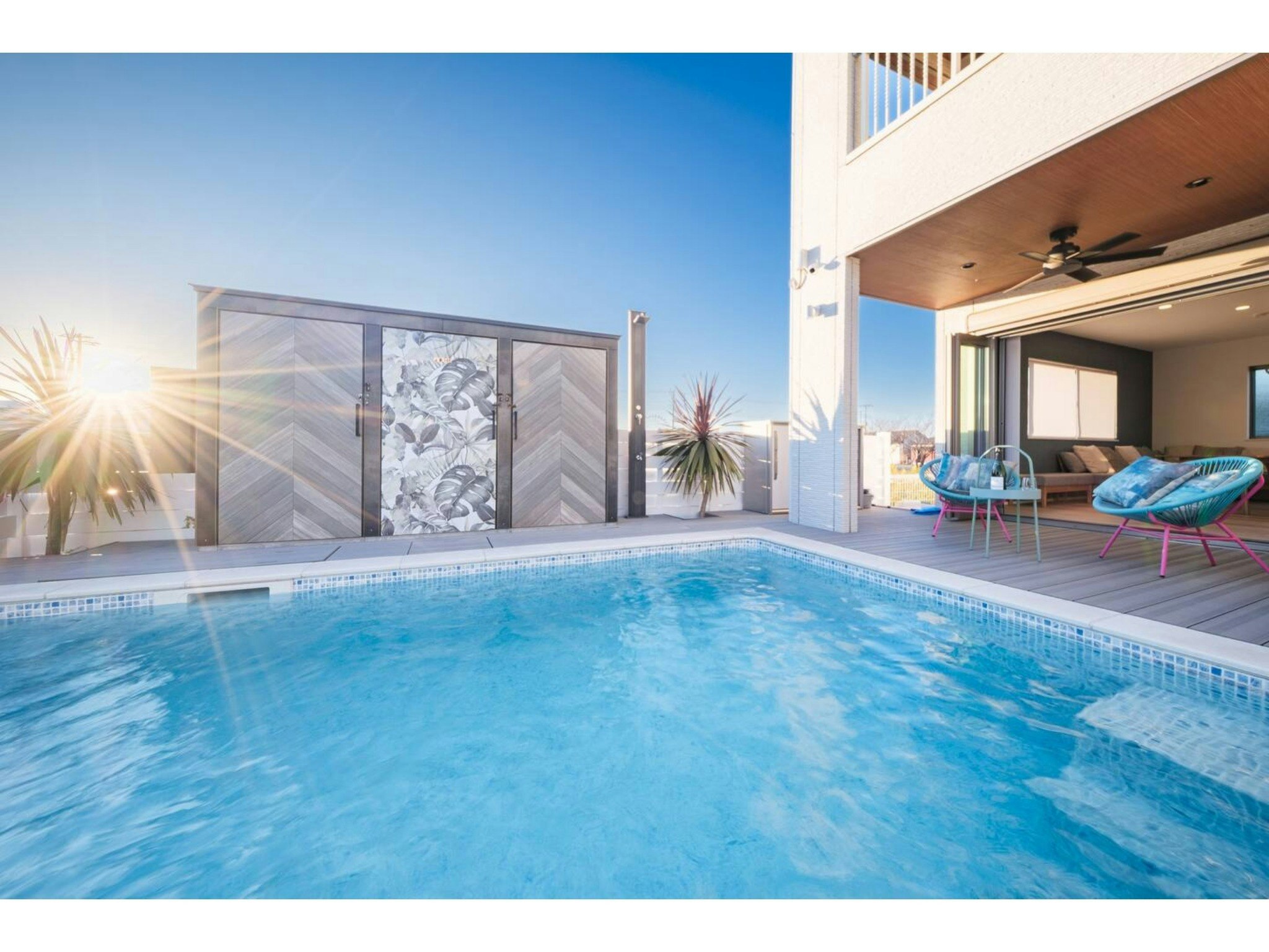 【一棟貸し】BBQ/ミストサウナ/プール(4/1-温水)木更津アウトレット徒歩10分|駐車場2台