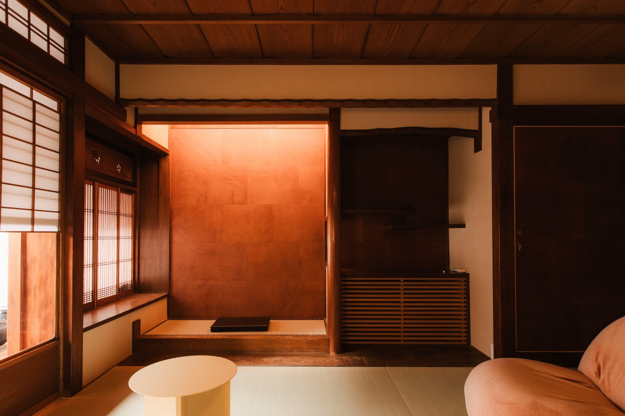 【Domo+ 五条七夜】旧質屋の京町家|二棟構成の静かな隠れ家|主屋+離れ・3寝室3浴室