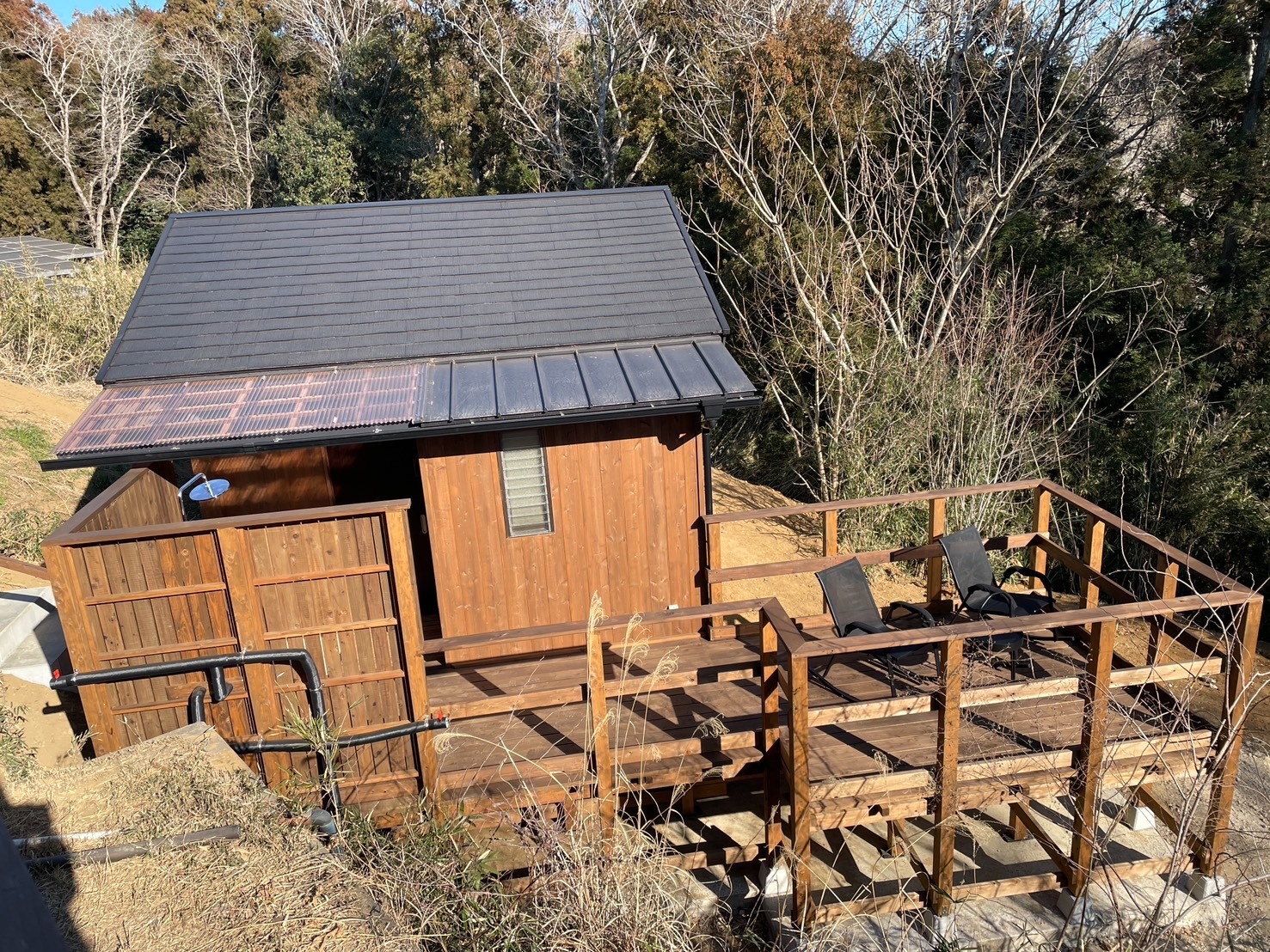 サウナ ロッジ キャンプ 森の音 のnull