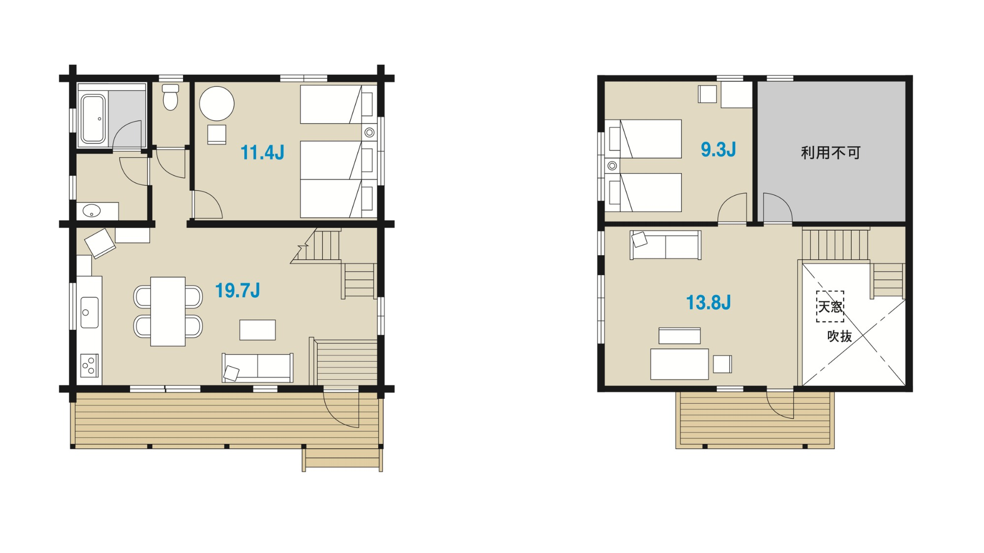 【楽天スーパーSALE】伊豆の高台に佇むログハウスの貸別荘　＃一棟貸切　＃大室山まで