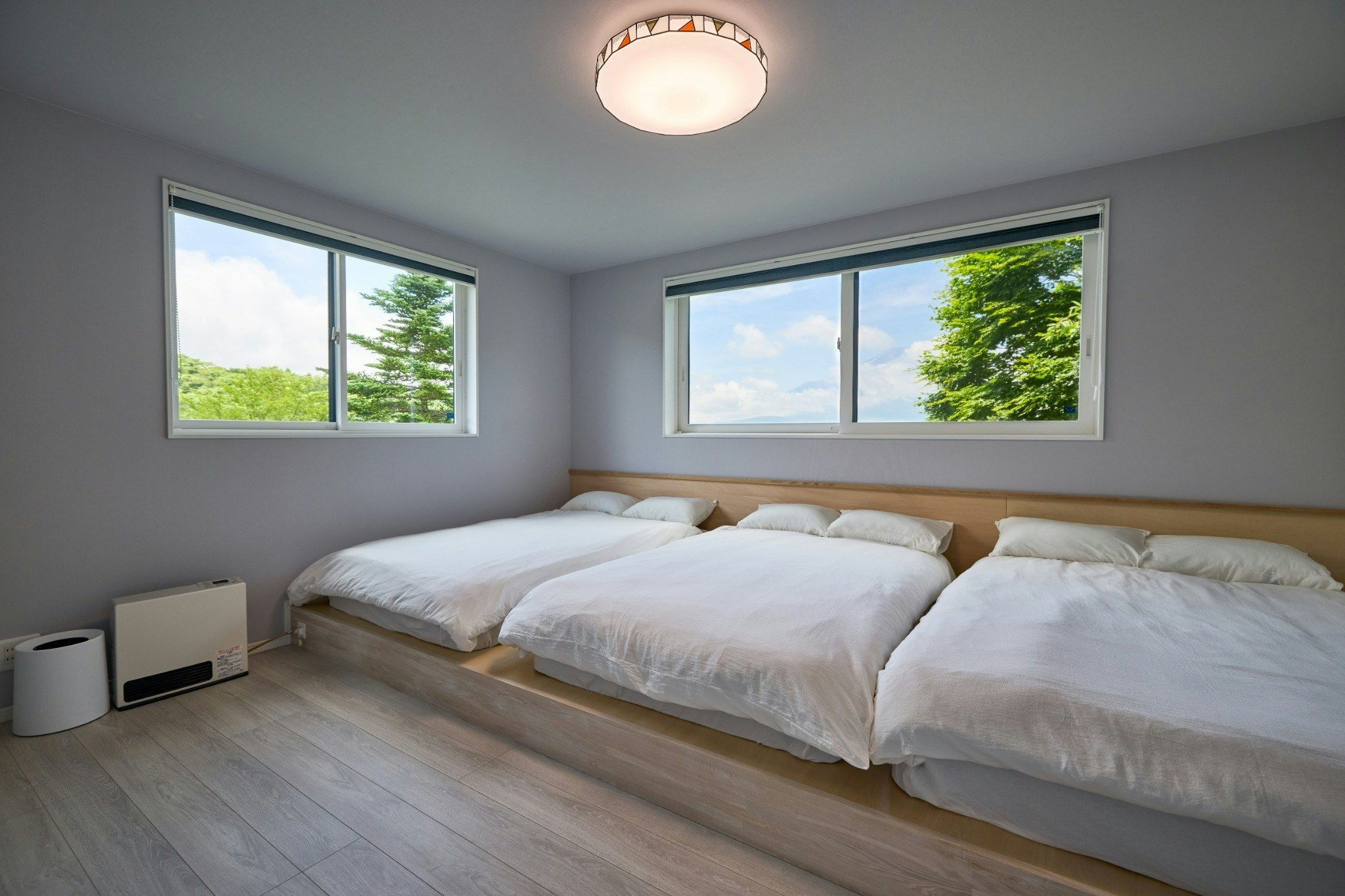 サウナ&BBQ&焚き火、富士山と山中湖を望む大人のアウトドアヴィラ