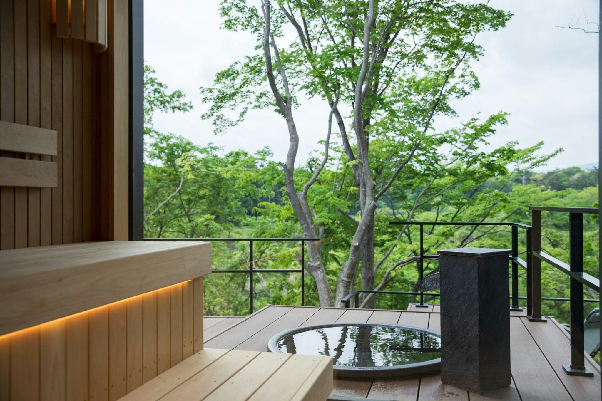 サウナ&BBQ&焚き火、せせらぎと森林浴のラグジュアリーヴィラ