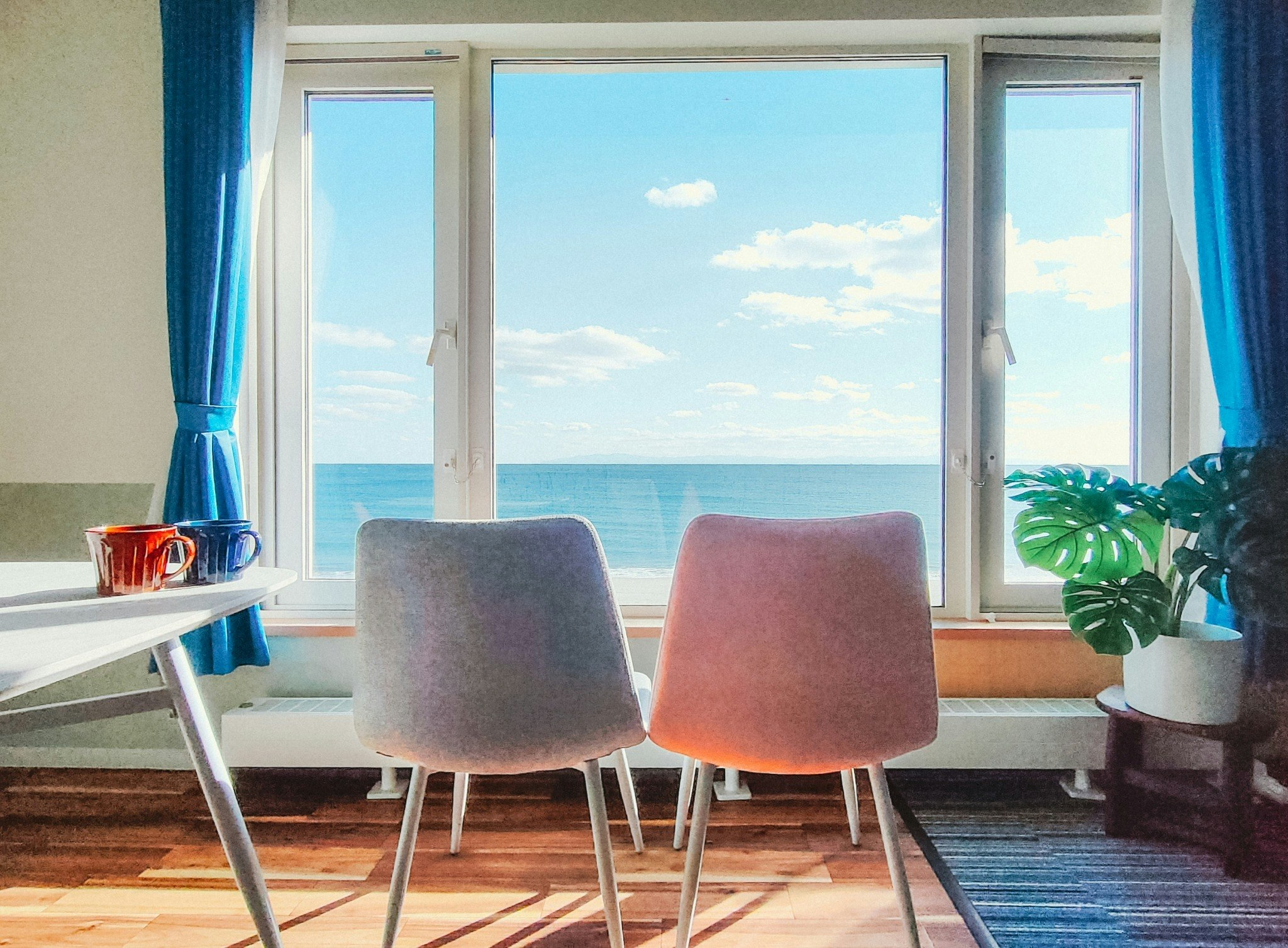 【函館Marina Riviera】素敵なオーシャンフロント! 海の青と波の音に癒されて♪