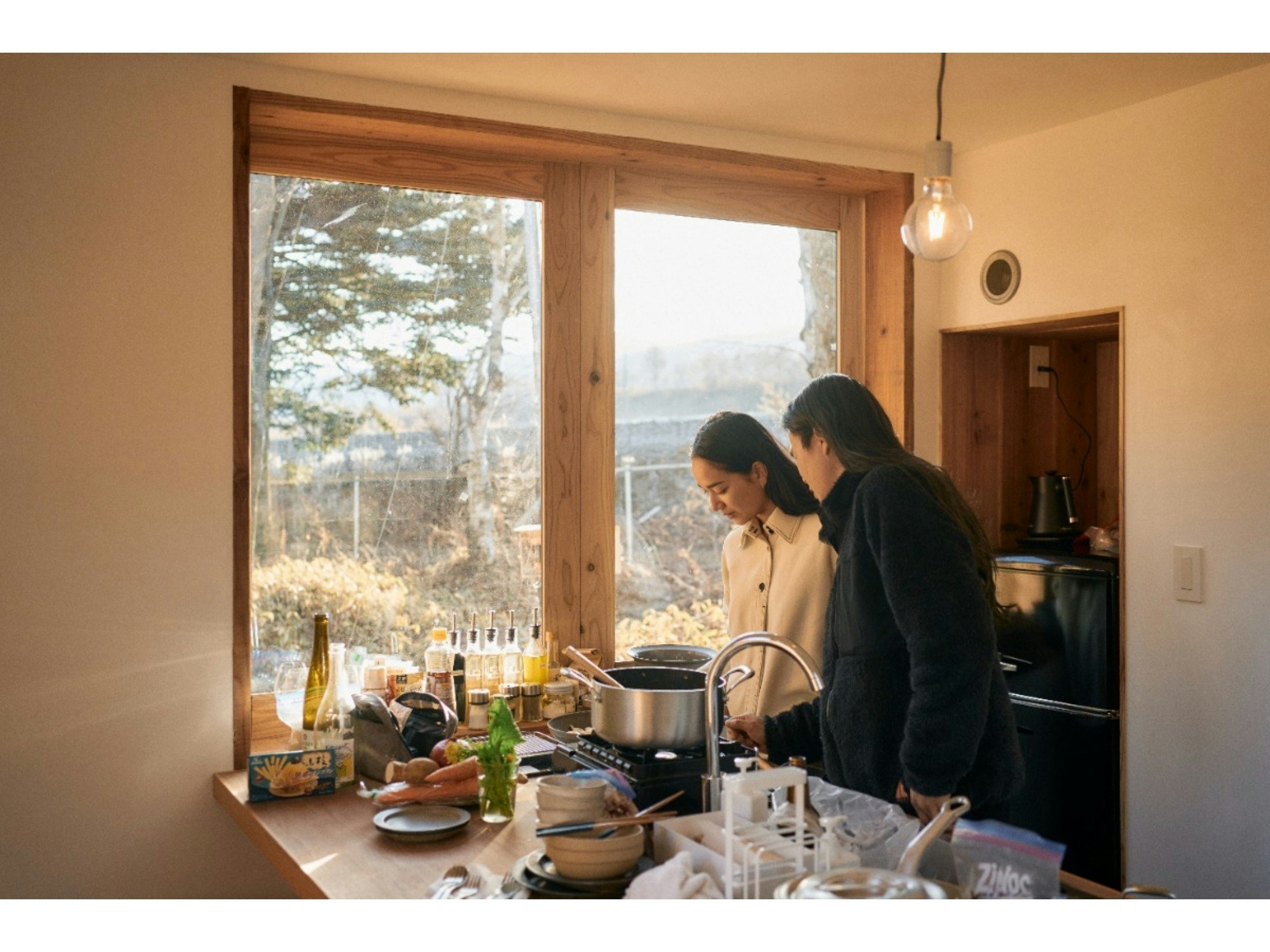 【禁煙】Hut -roof- 木々に囲まれた、全室床暖完備の小さな家