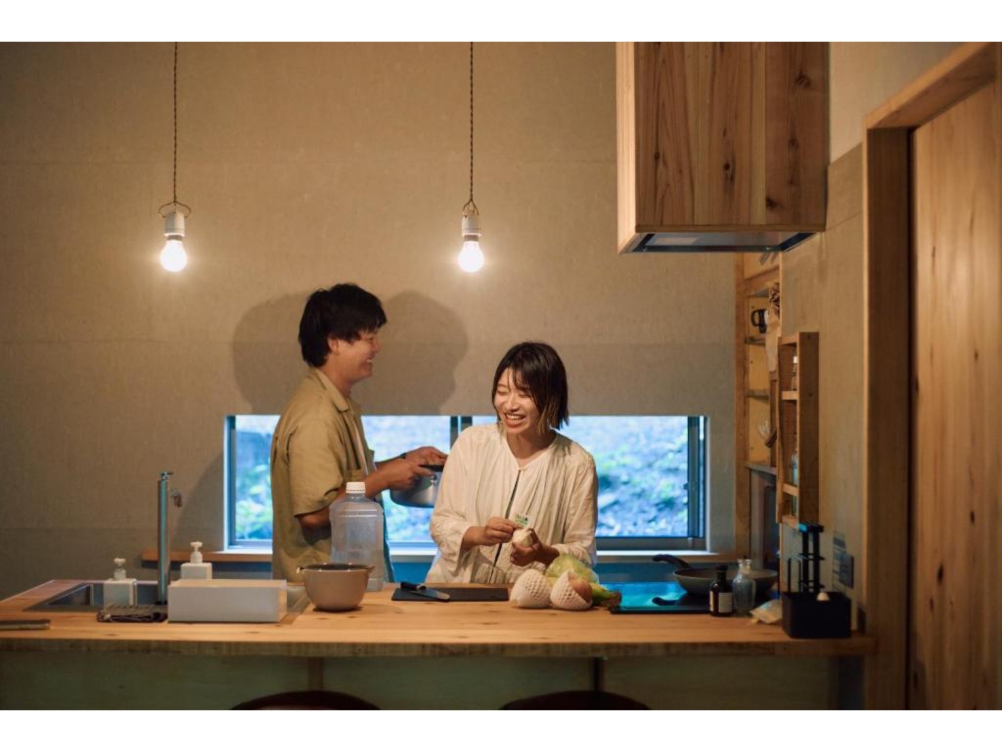 【禁煙】Hut -float- 薪ストーブがある池のほとりの暮らし