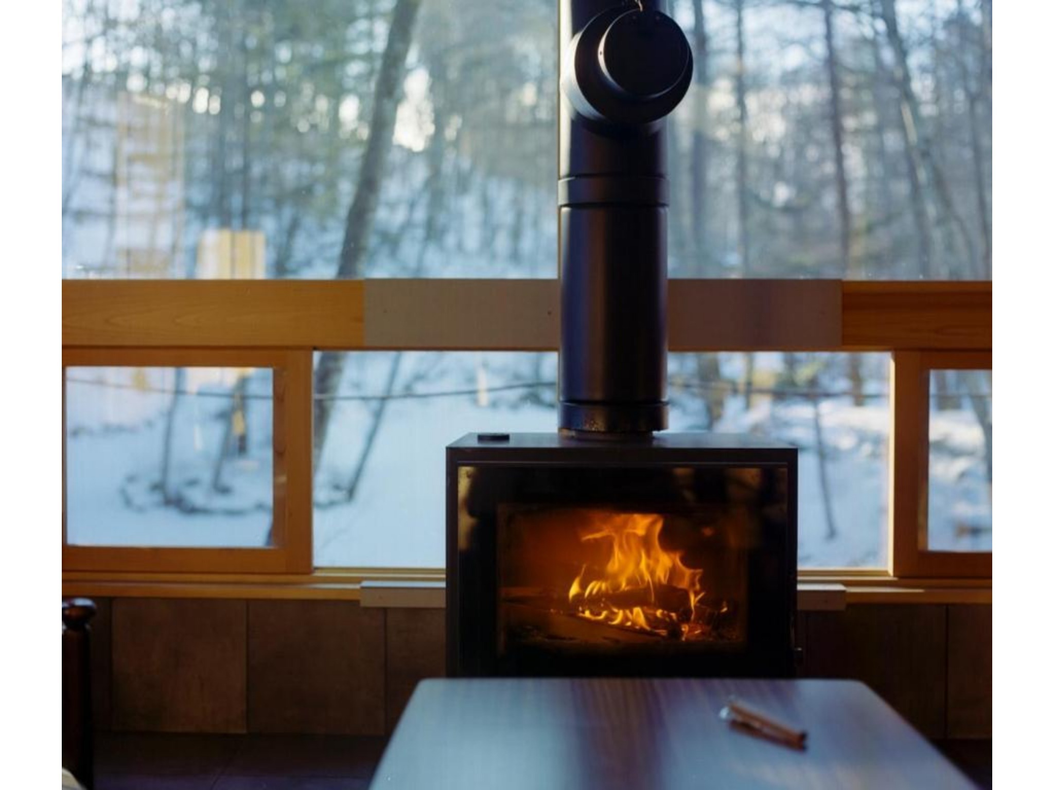 【禁煙】Hut -float- 薪ストーブがある池のほとりの暮らし