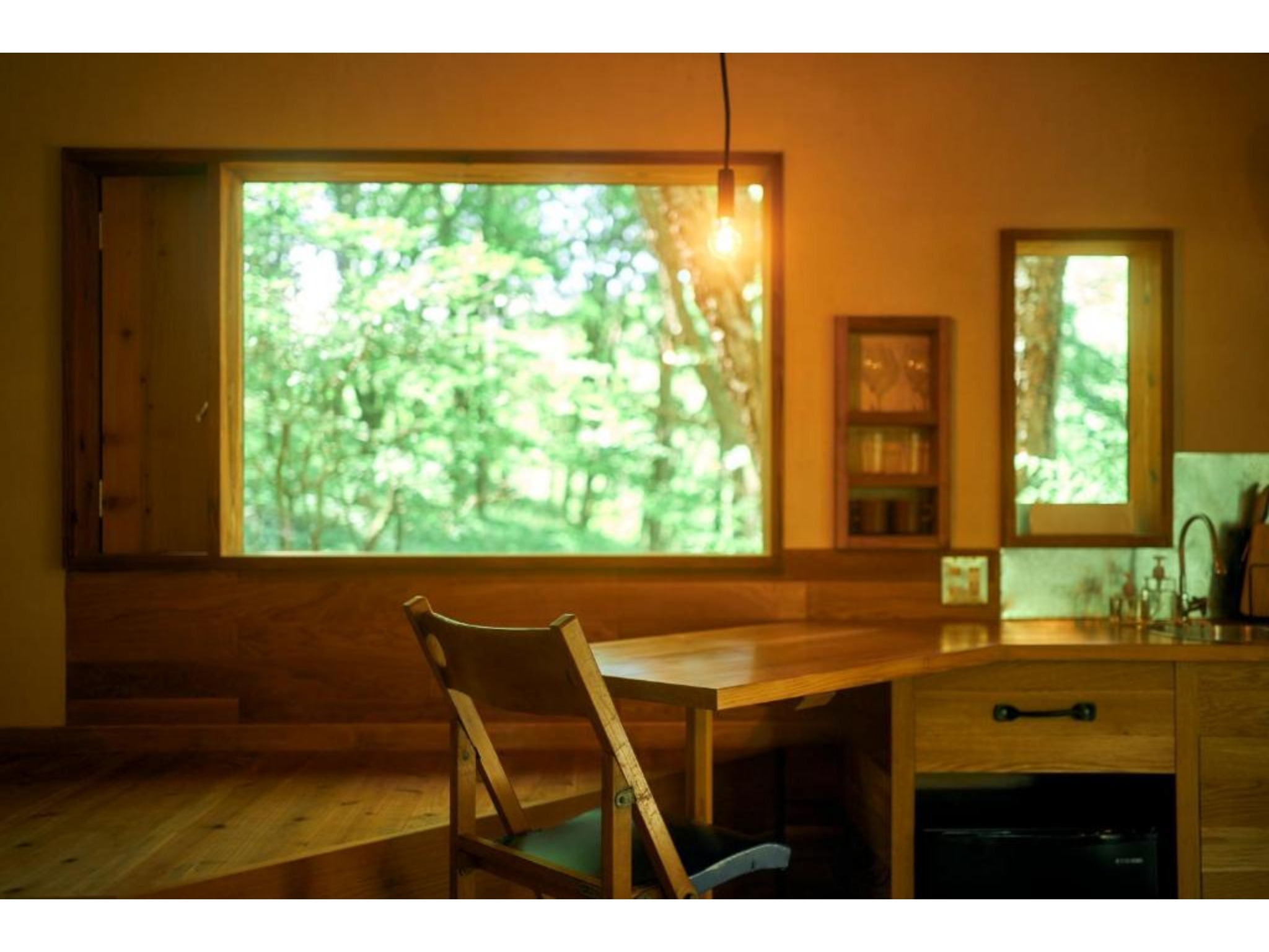 【禁煙】Hut -nest- 千曲川の源流を望む、鳥の巣のような小さな家