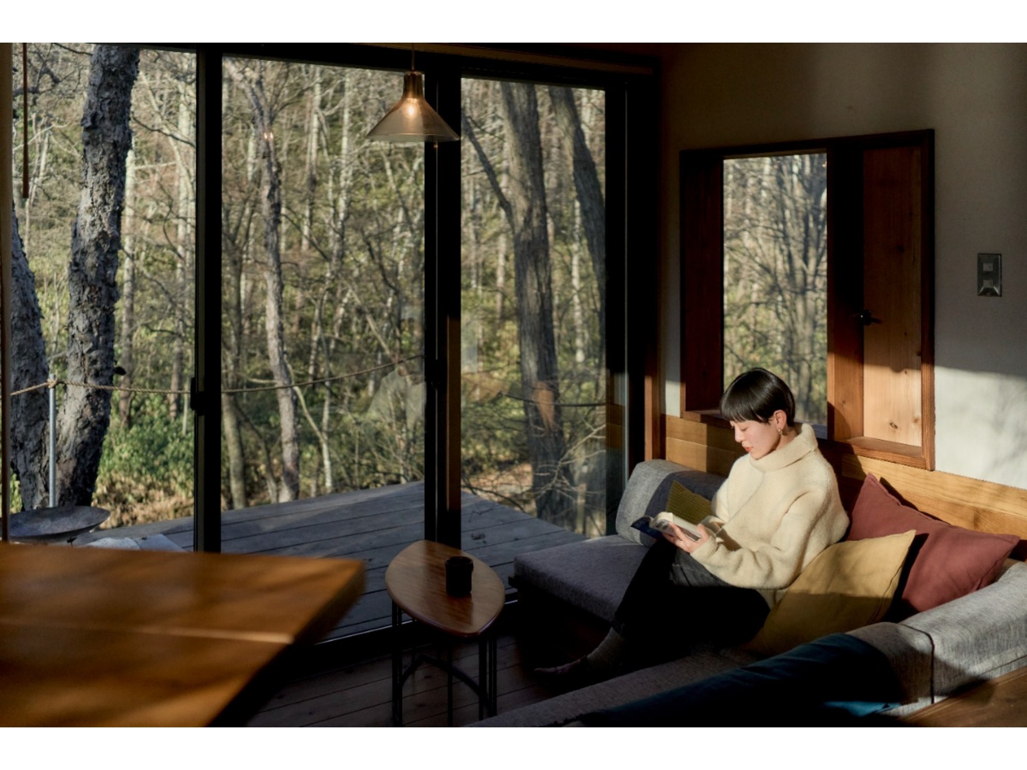 【禁煙】Hut -nest- 千曲川の源流を望む、鳥の巣のような小さな家