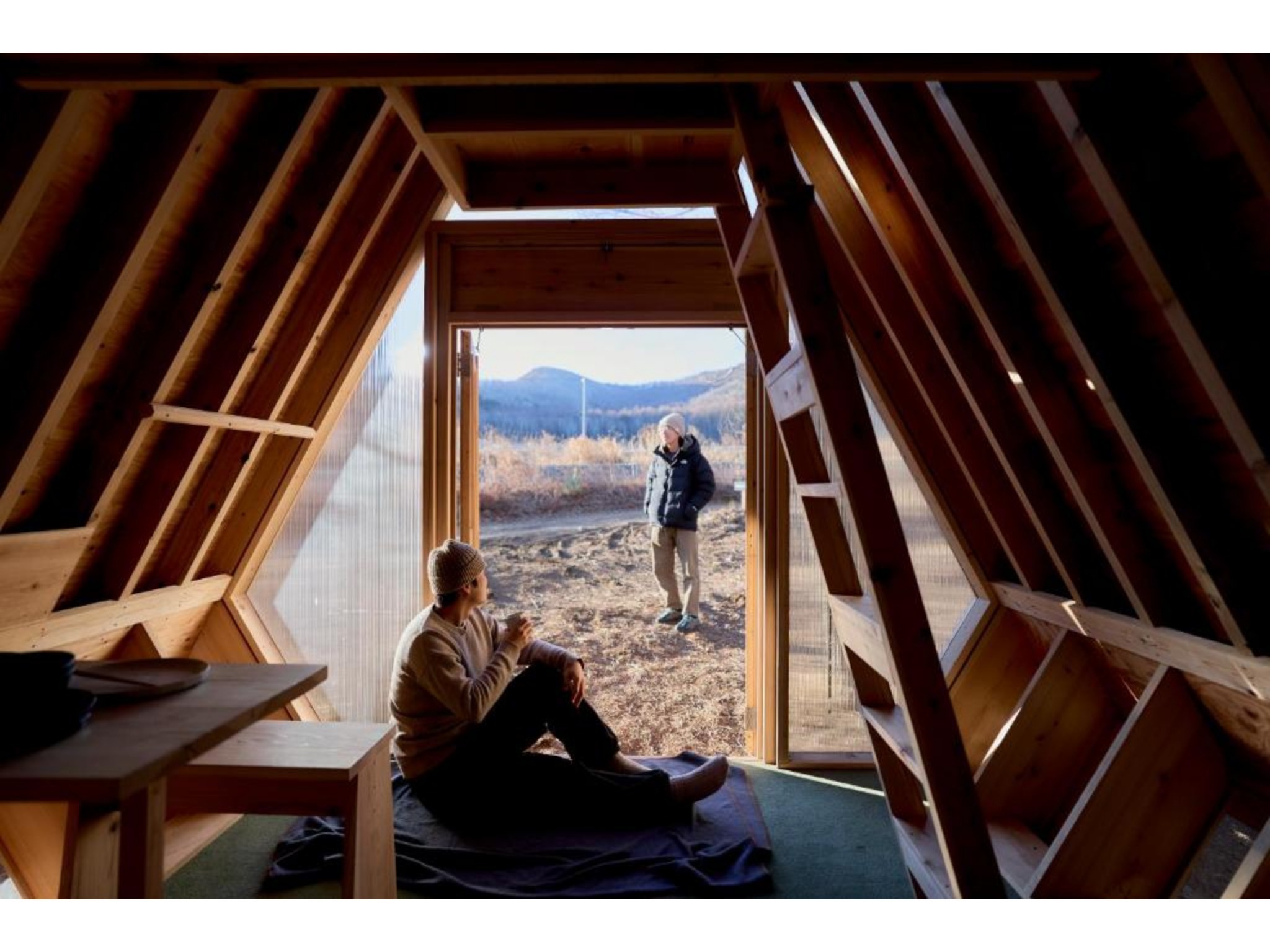 【禁煙】-Nutshell- 木の実の殻のようなキャビン