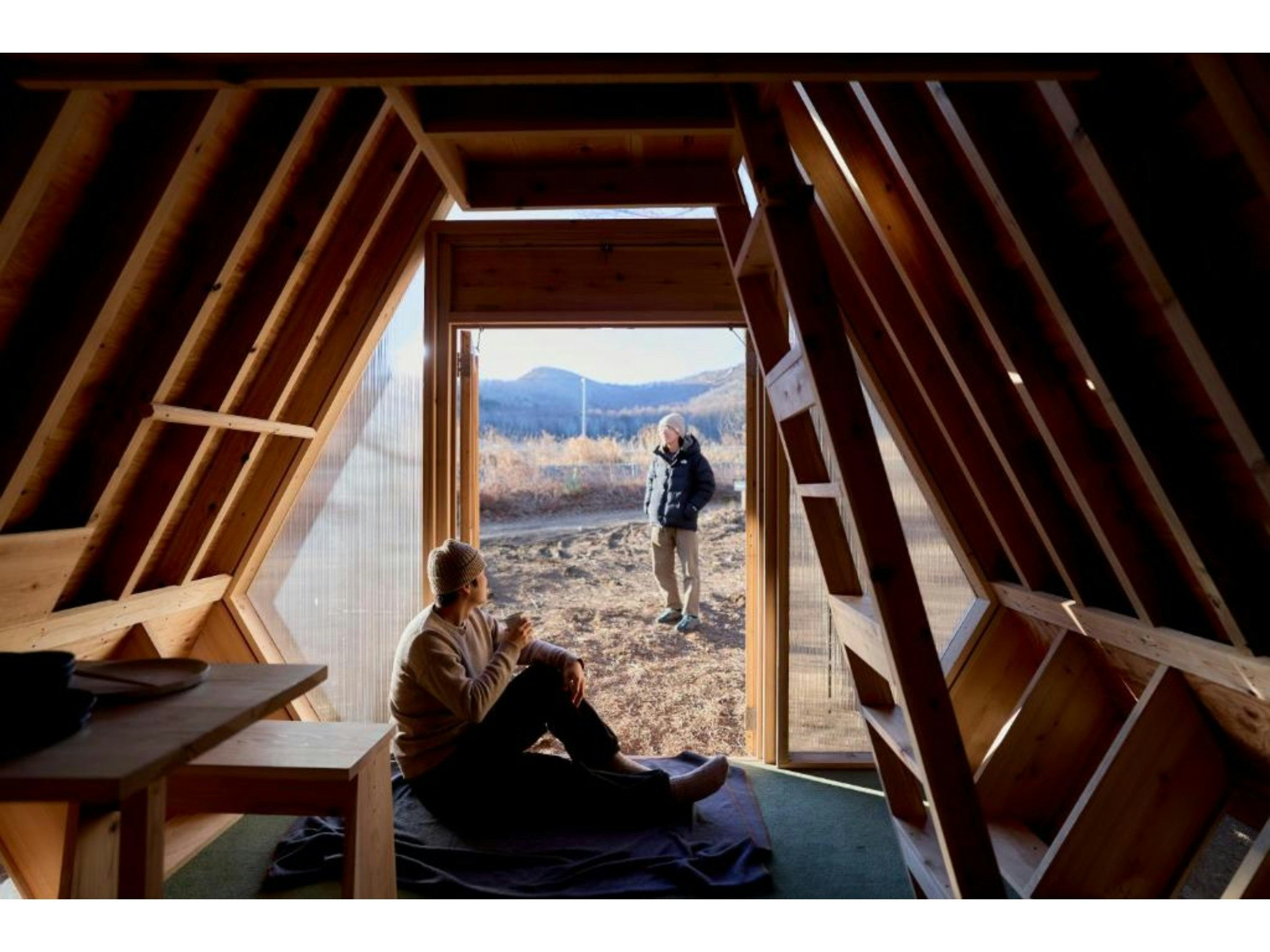 【禁煙】-Nutshell- 木の実の殻のようなキャビン