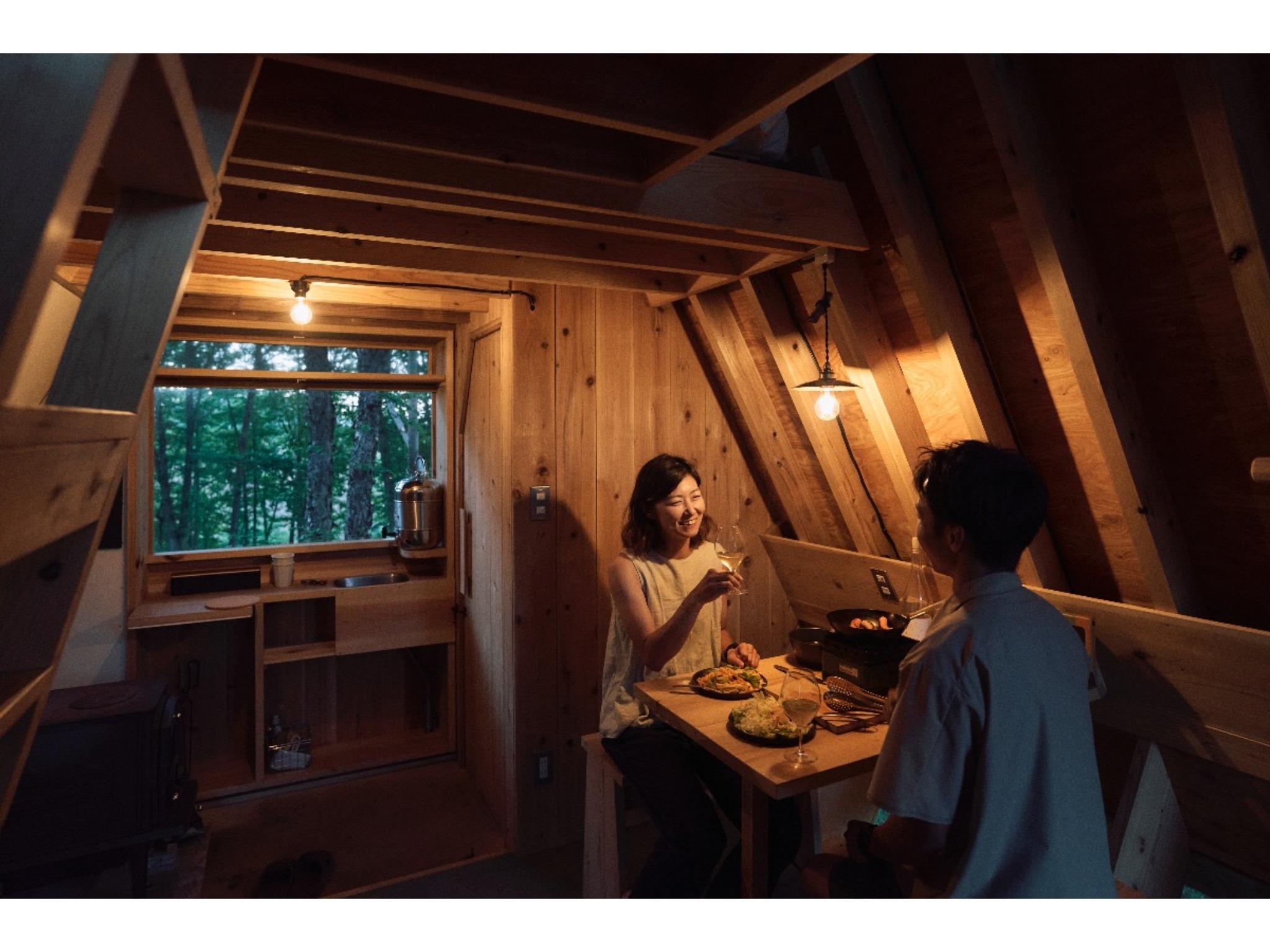 【禁煙】-Nutshell- 木の実の殻のようなキャビン