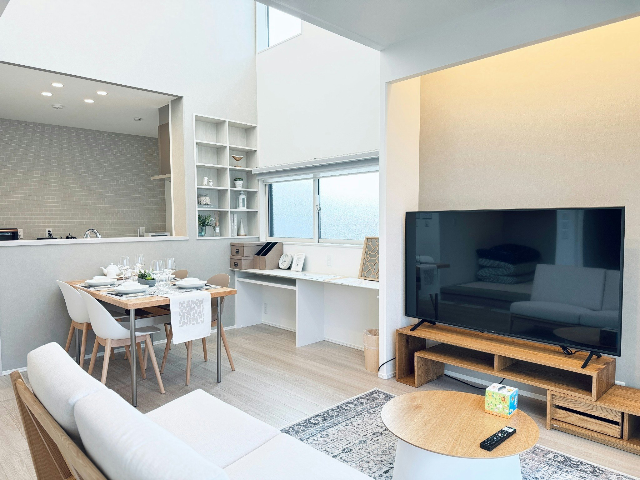 一棟貸切3LDK|洋室3+和室(カーテン付)|最大5名|Akikawa Miyoshi 6