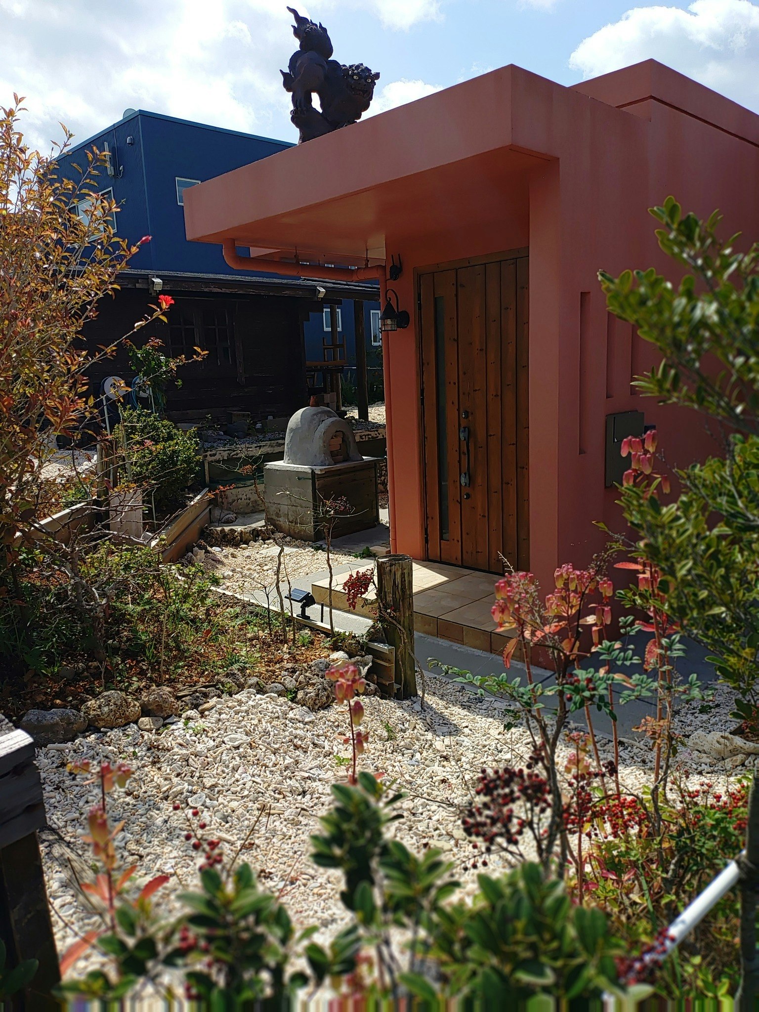 平屋1棟貸し Garra rufaシーサー