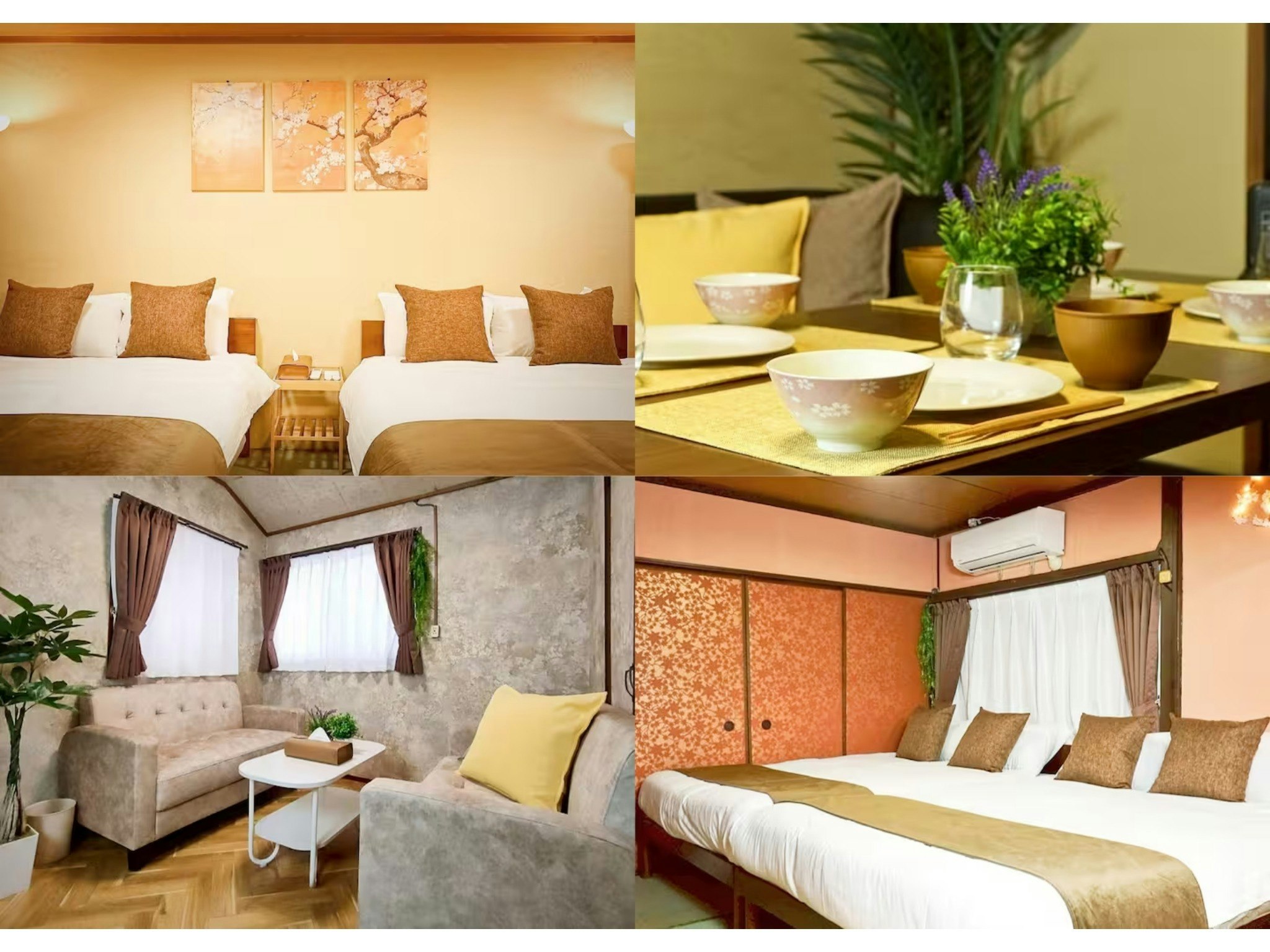 【禁煙】難波・道頓堀まで2駅4分/関西空港直通/最寄り駅から徒歩1分/5DK95m2/最大12名まで