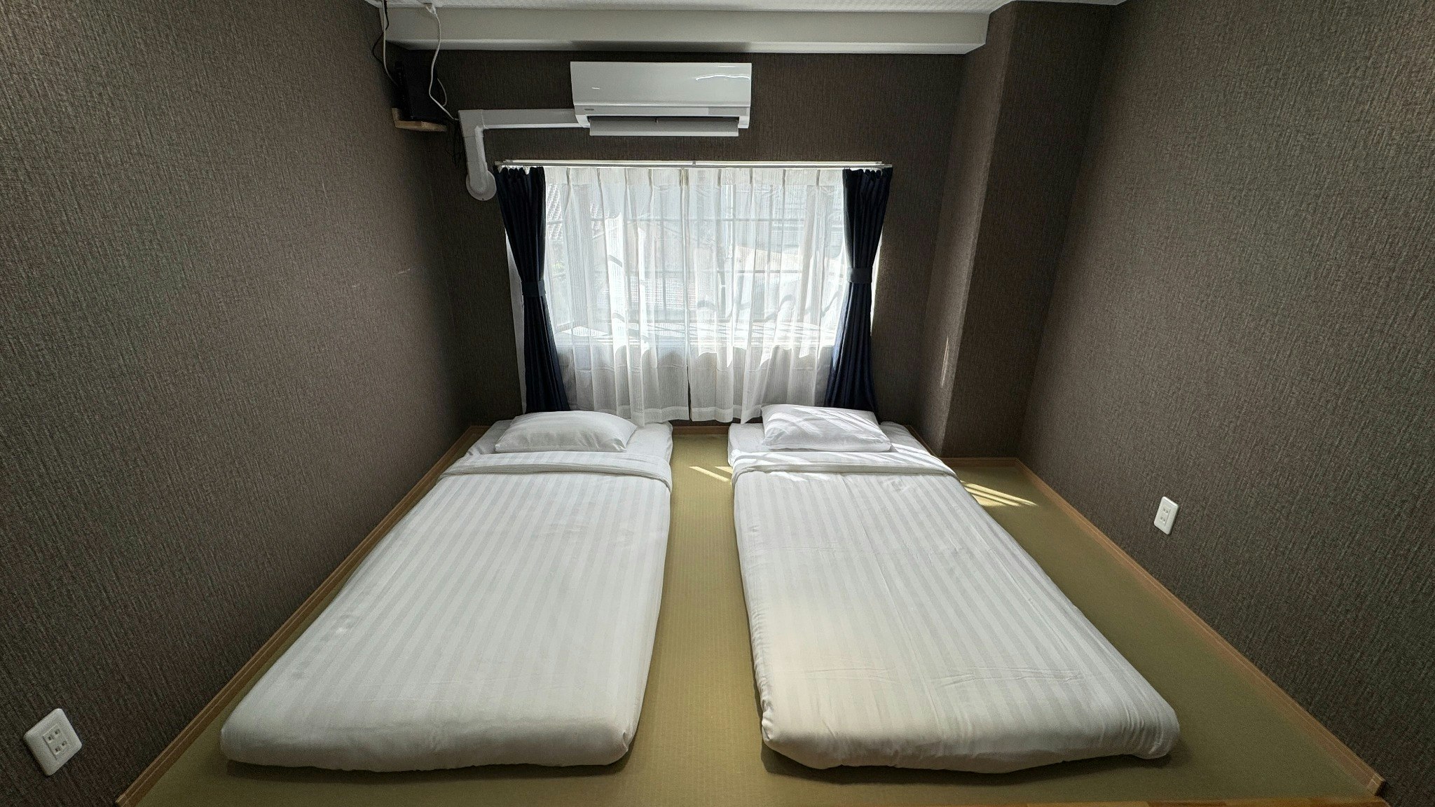 【和室ツインルーム】天王寺駅徒歩2分・趣ある和室ダブル・浴槽でのんびり