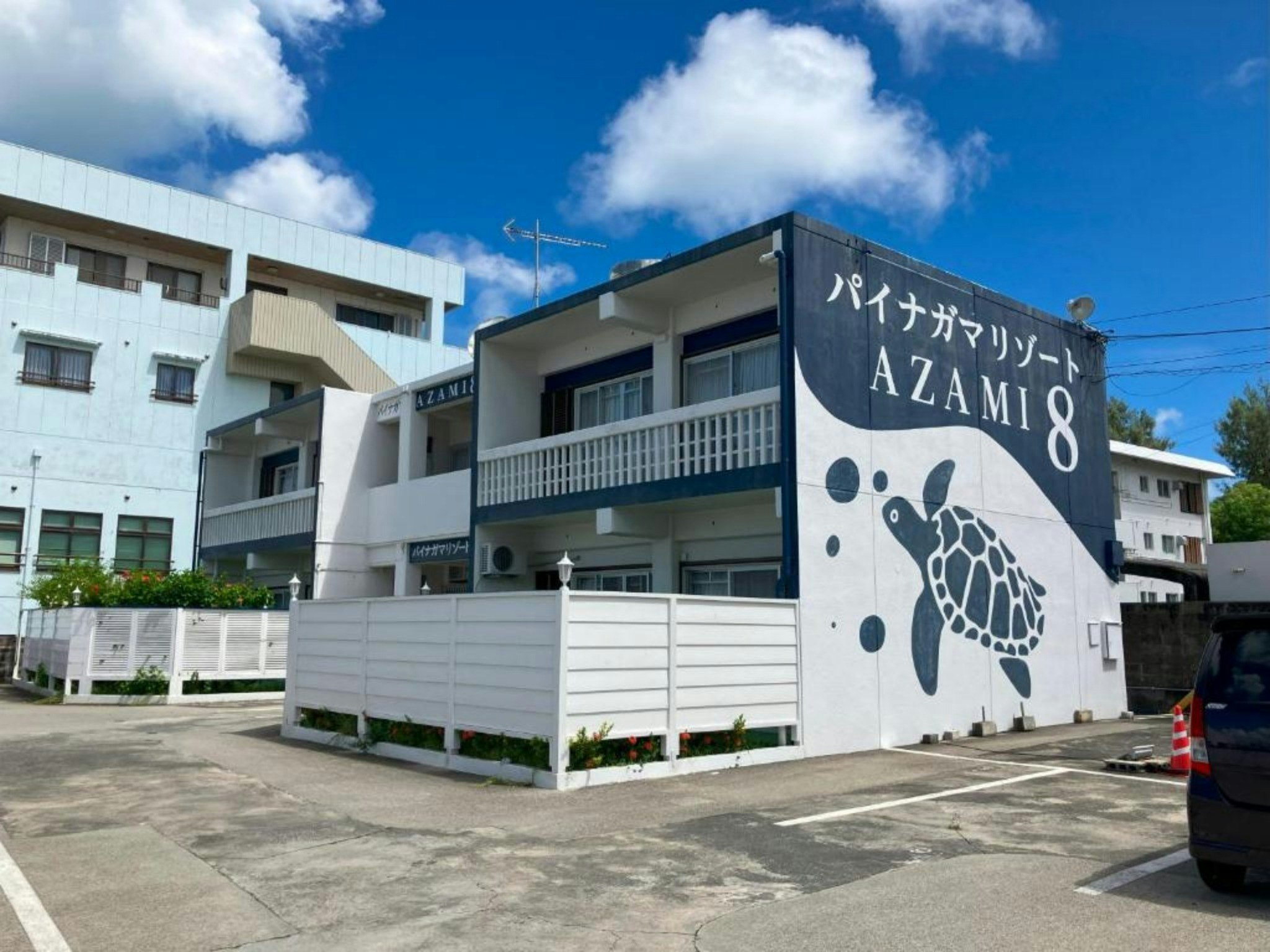 【禁煙】102/ペットOK(別料金)/宮古ブルーに包まれる休日・アクセス抜群のプライベート空間