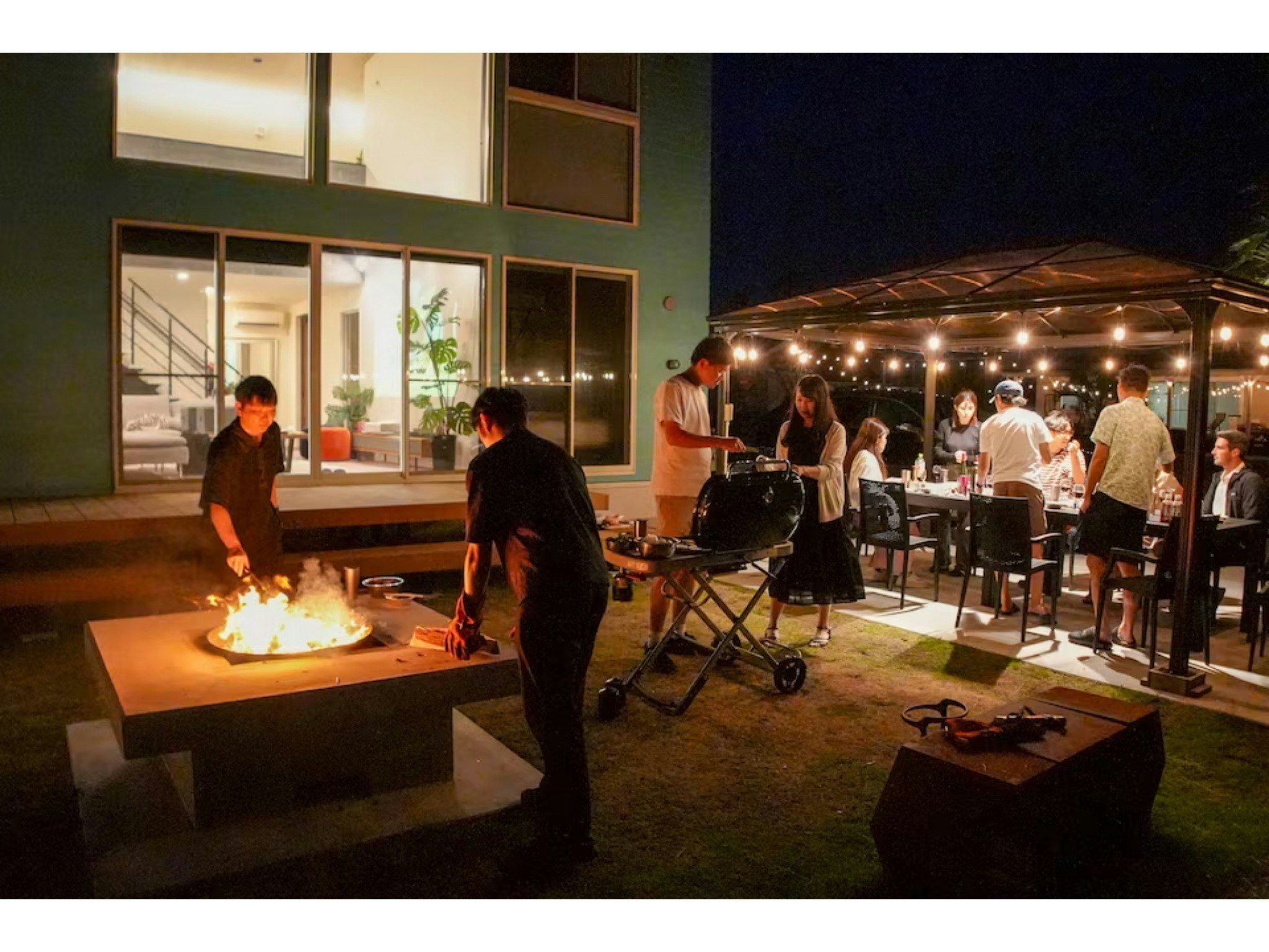 【禁煙】【九十九里】13名OK一棟貸切|海徒歩1分|焚火&BBQ|天然芝ドッグラン|車4台