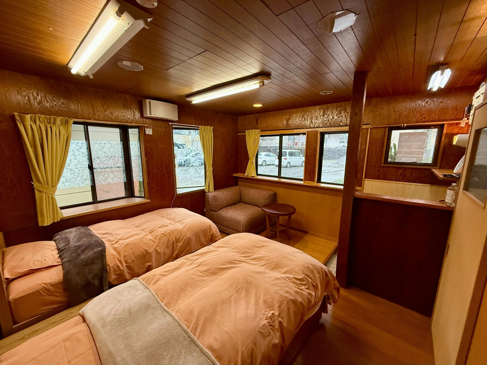 ★冬限定 ELS Base Camp Room|白馬駅徒歩1分・雪山旅の拠点・18m2・簡易キッチン
