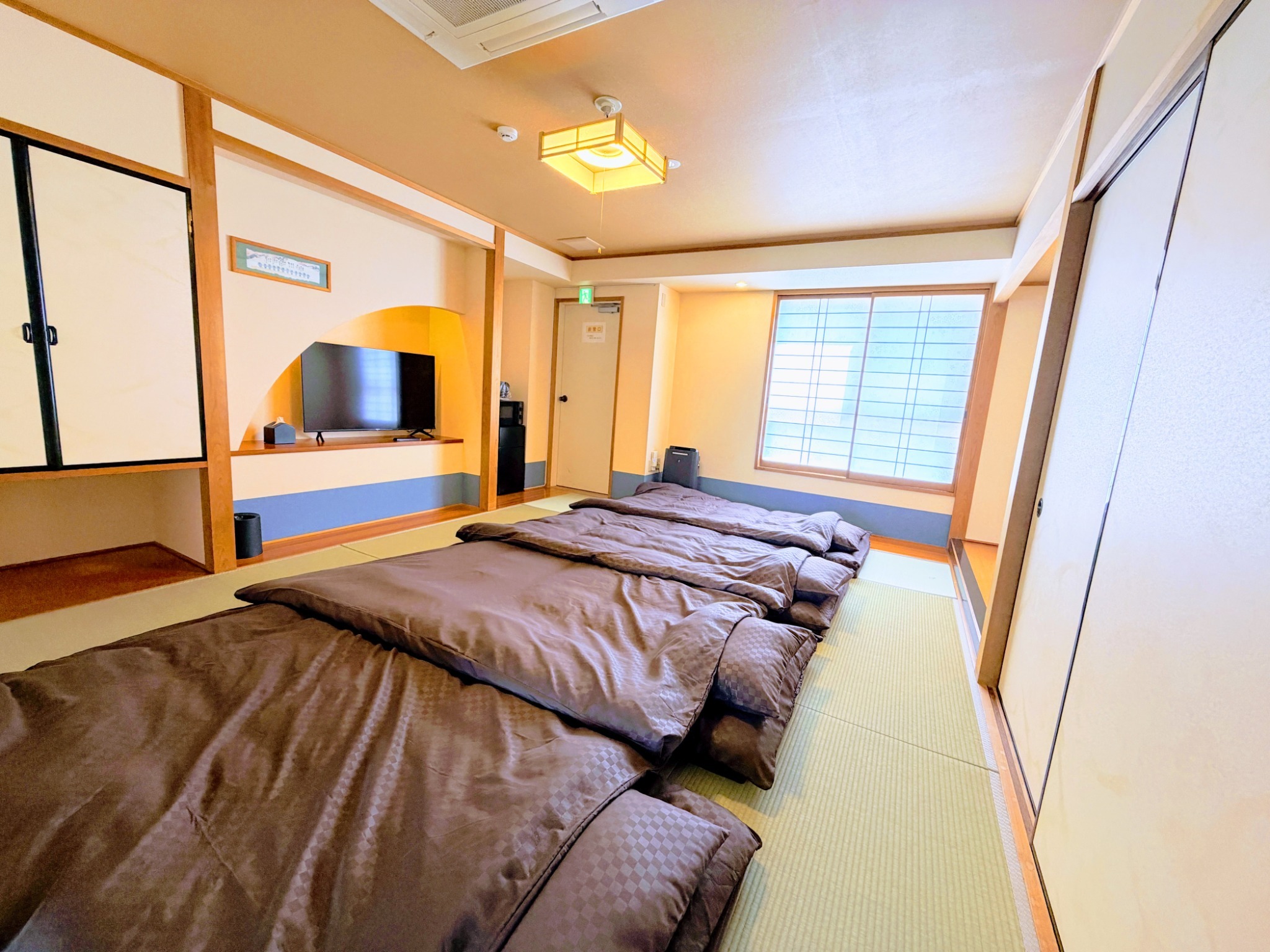 【4F客室】全室オーシャンビュー|歴史街並み小浜西組・三丁町|静かな和の宿|海まで徒歩1分