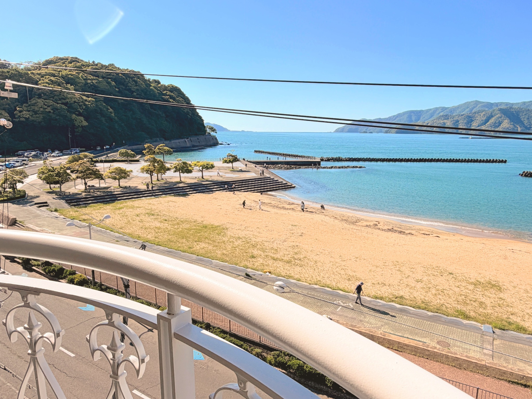 【4F客室】全室オーシャンビュー|歴史街並み小浜西組・三丁町|静かな和の宿|海まで徒歩1分