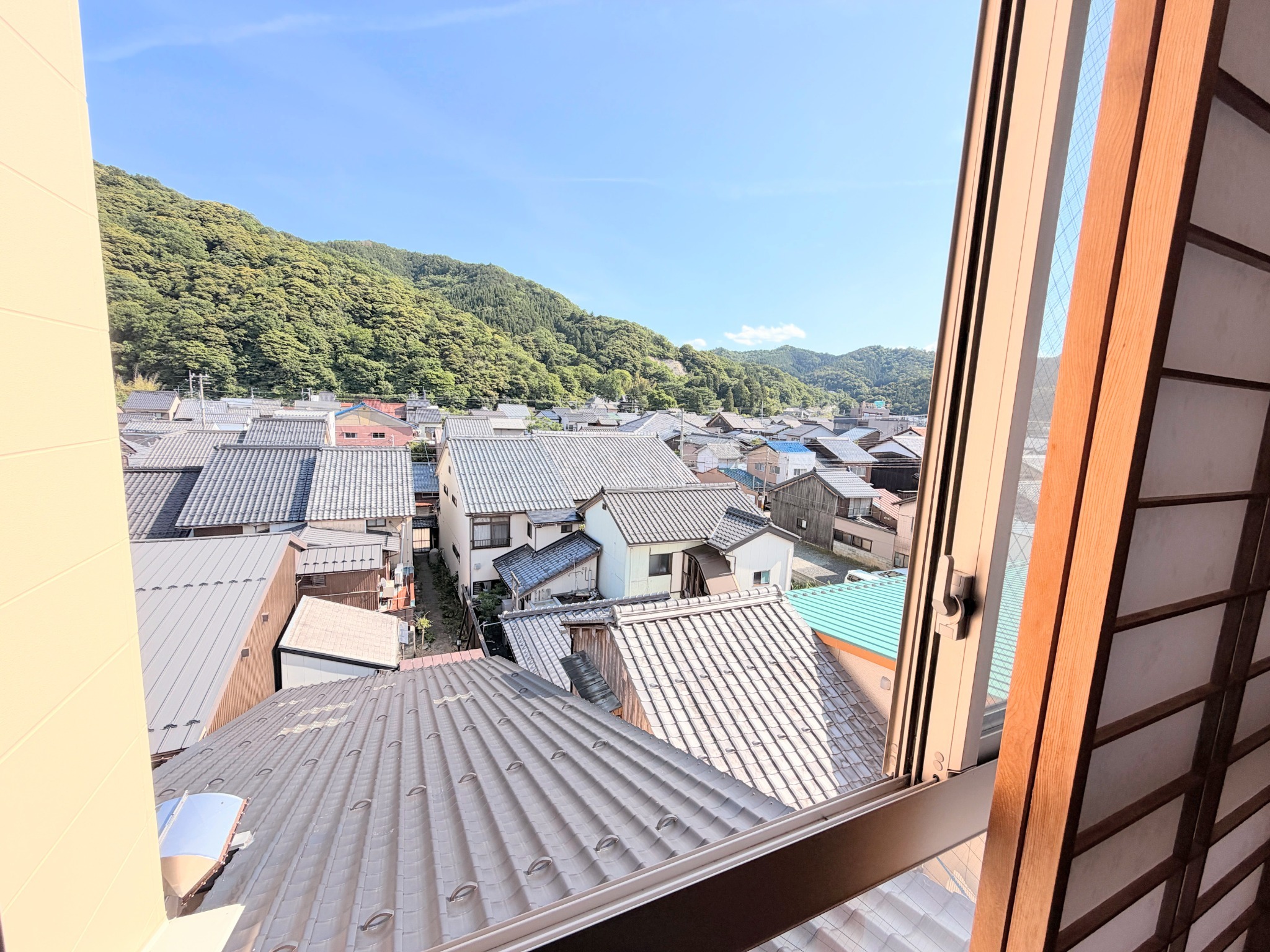 【4F客室】全室オーシャンビュー|歴史街並み小浜西組・三丁町|静かな和の宿|海まで徒歩1分
