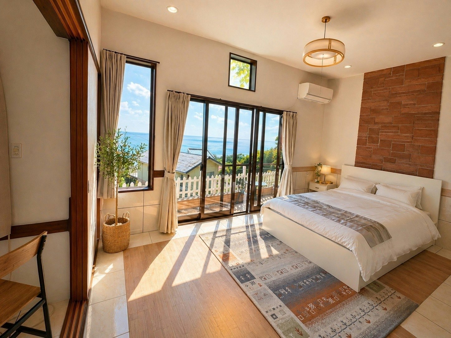 Ocean View Private Villa with Kitchen & Free Parki