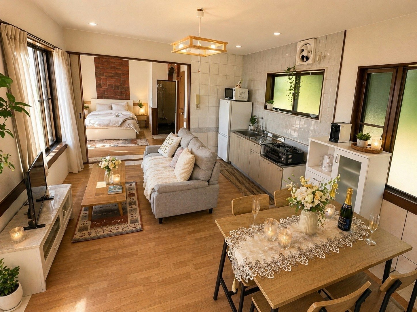 Ocean View Private Villa with Kitchen & Free Parki