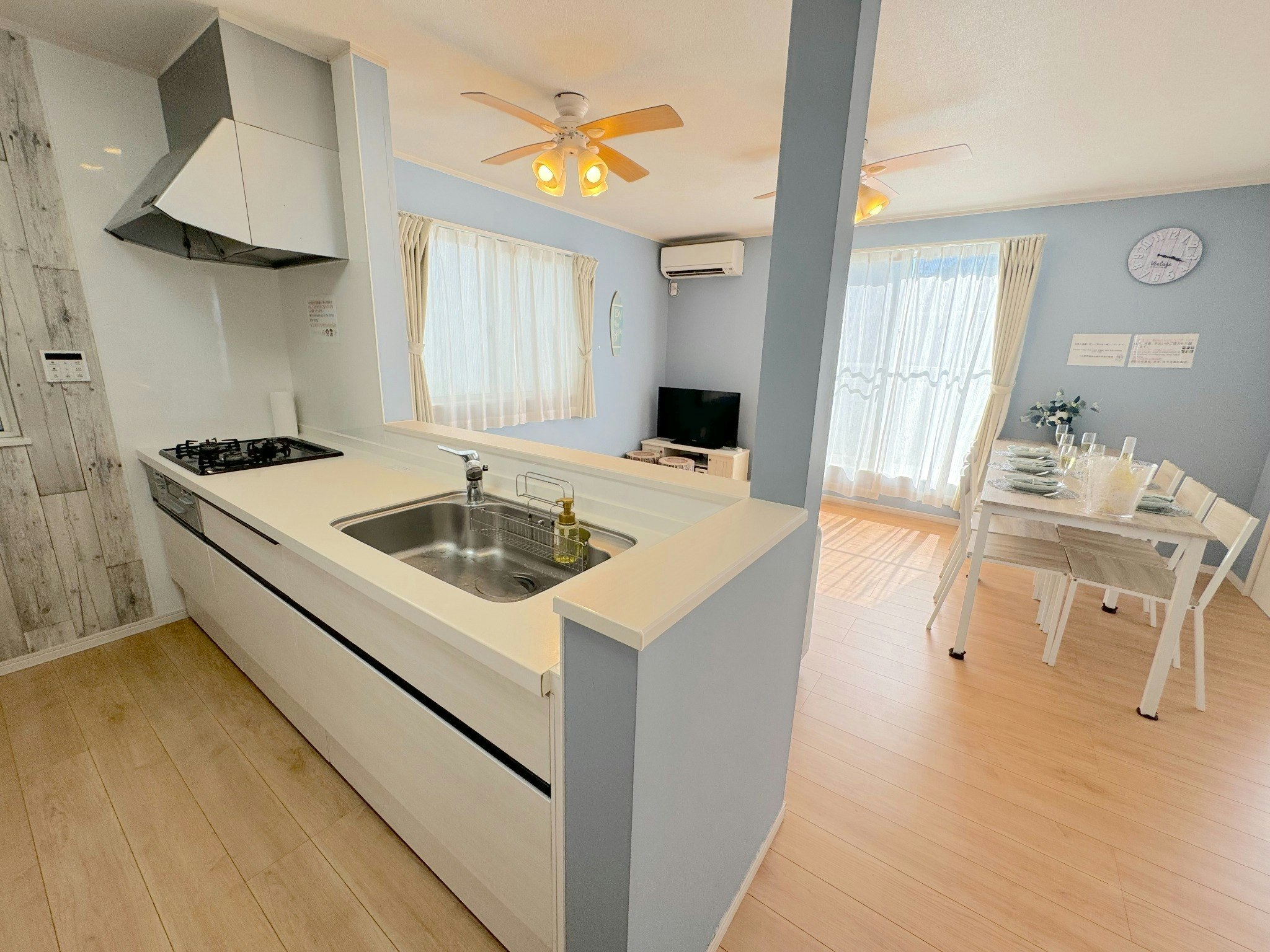 グランディオーソ沖縄ヴィラ恩納2A/4LDK/高速wifi/BBQ可能!