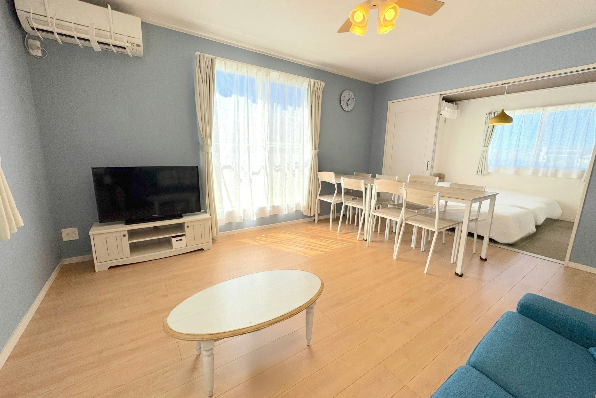 グランディオーソ沖縄ヴィラ恩納2A/4LDK/高速wifi/BBQ可能!