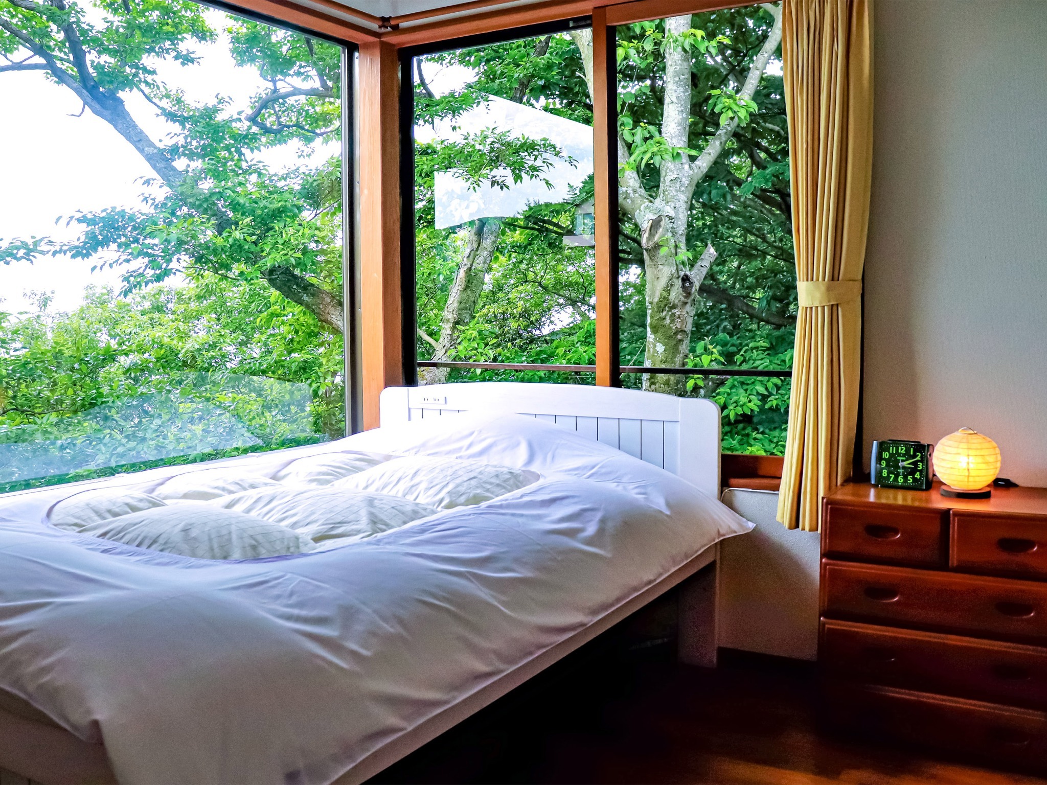 ・2階洋室 夏の晴れた日にはお部屋から星空観察を楽しめますよ