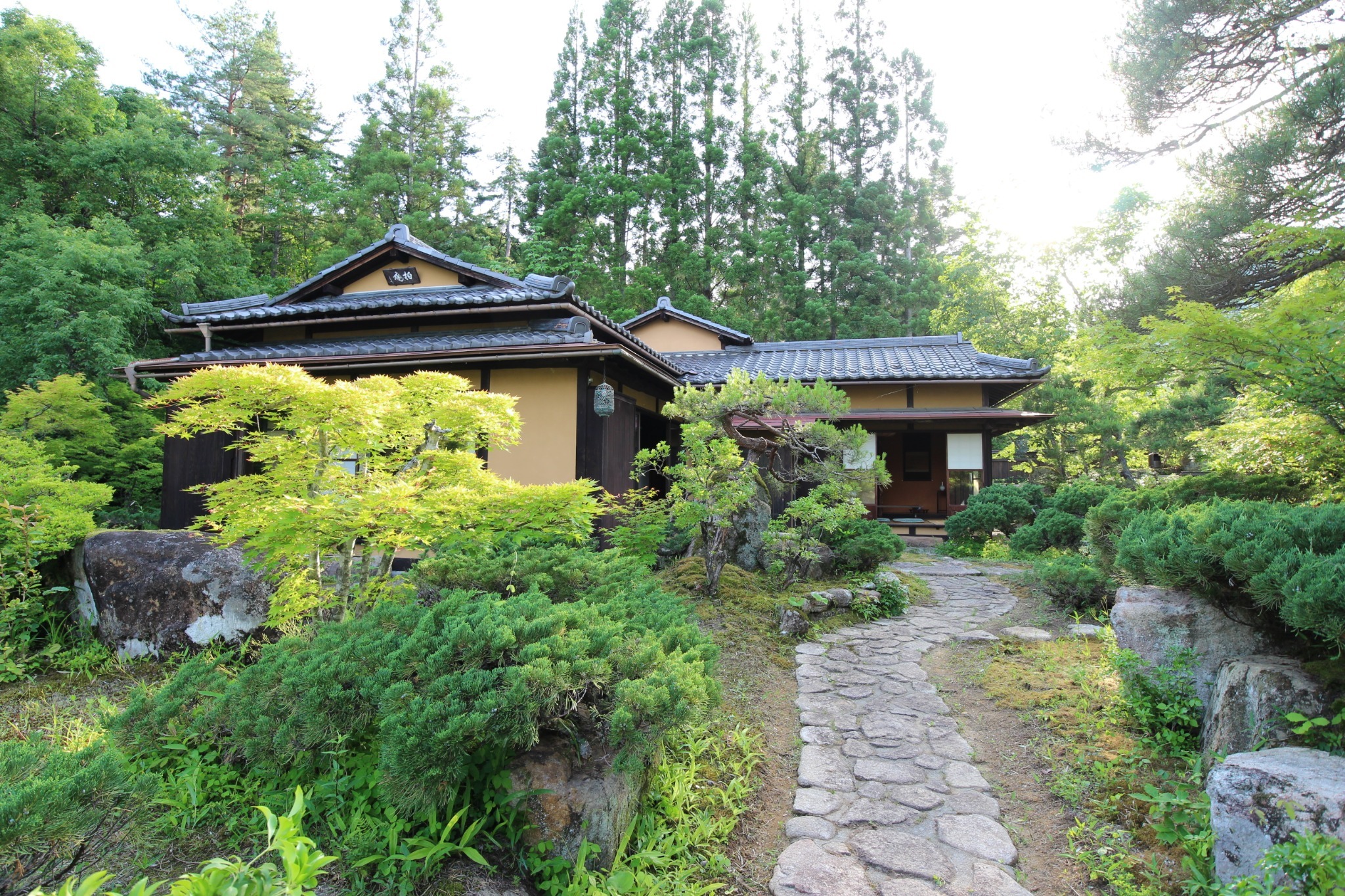 旅館 松柏園 施設全景