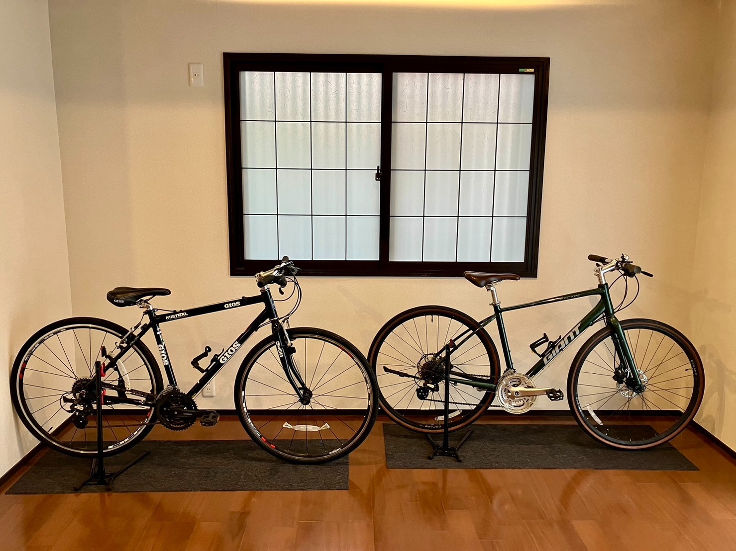 自転車持ち込みラック貸出可能(事前連絡・無料)